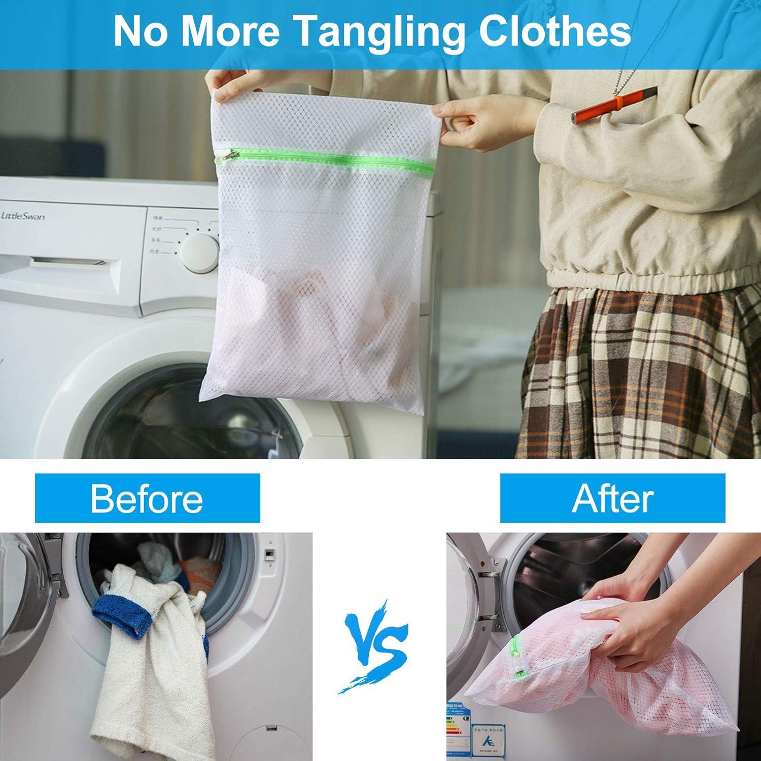 Bolsas de Lavandería GOGOODA 5 Piezas Malla Premium