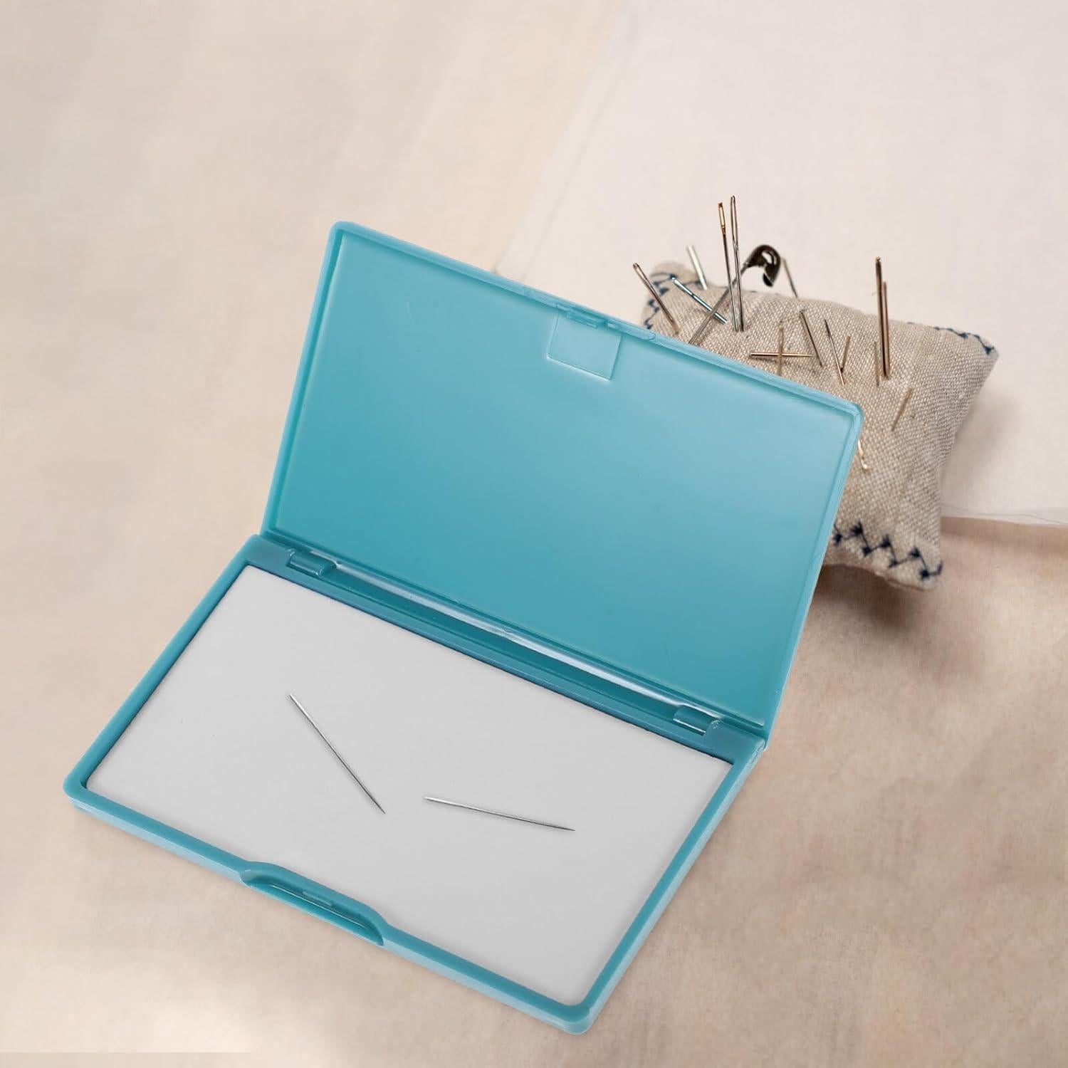 Estuche Magnético para Agujas de Coser NUOBESTY Azul