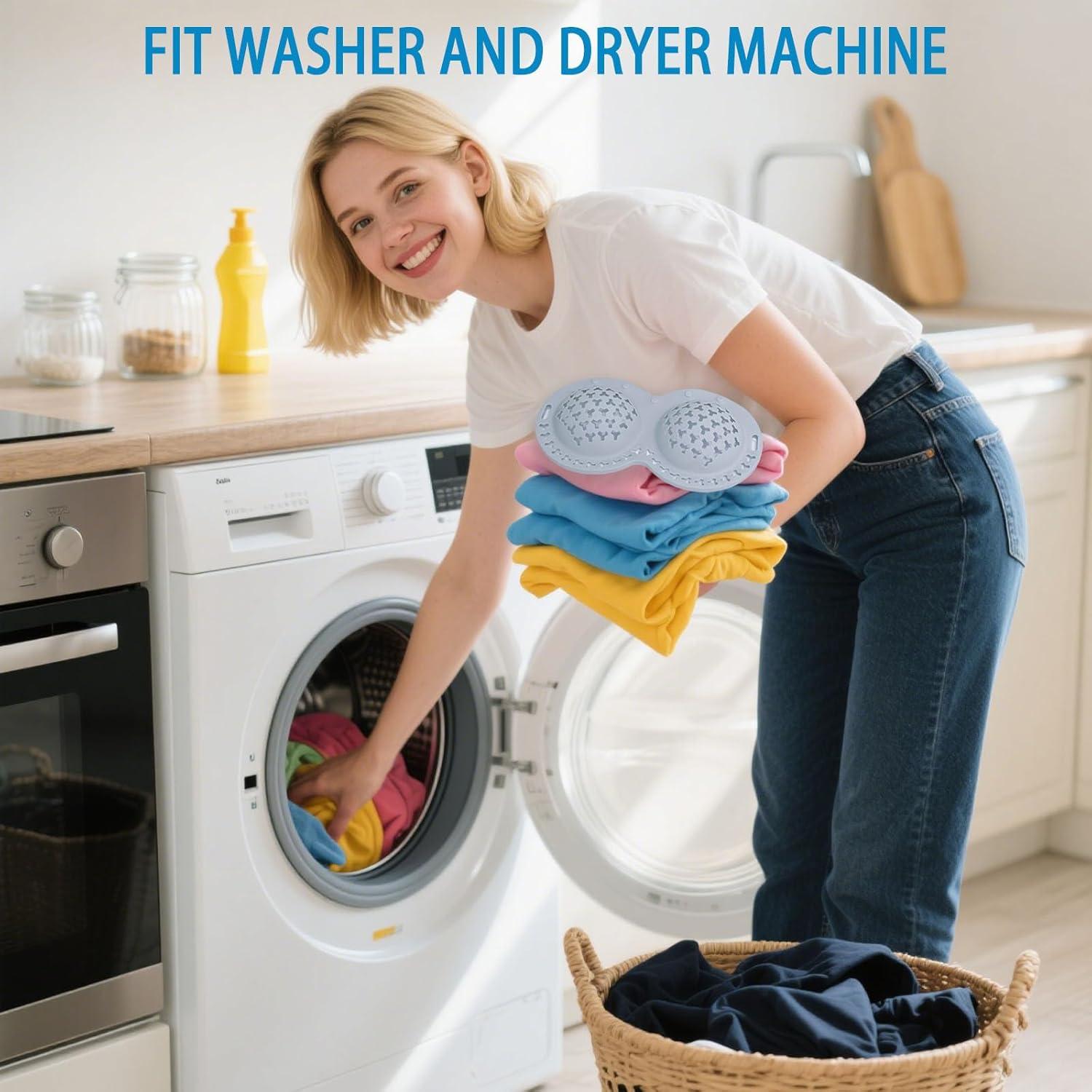 Bolsa de Lavado de Sujetadores Chooseyo Gris 35.5x20.3cm