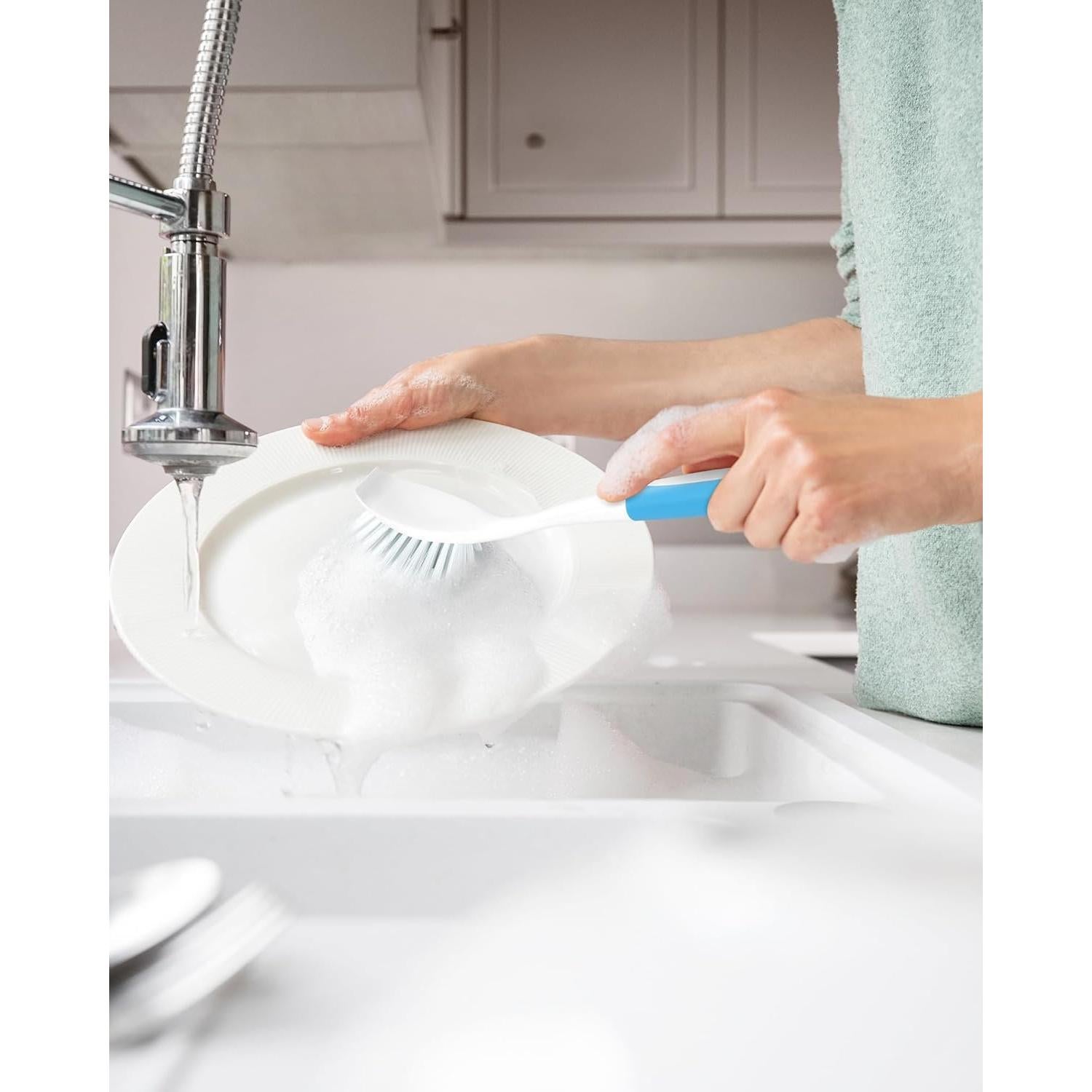 Cepillo para Platos Yeudeuy - Paquete de 4 Azul Multiusos