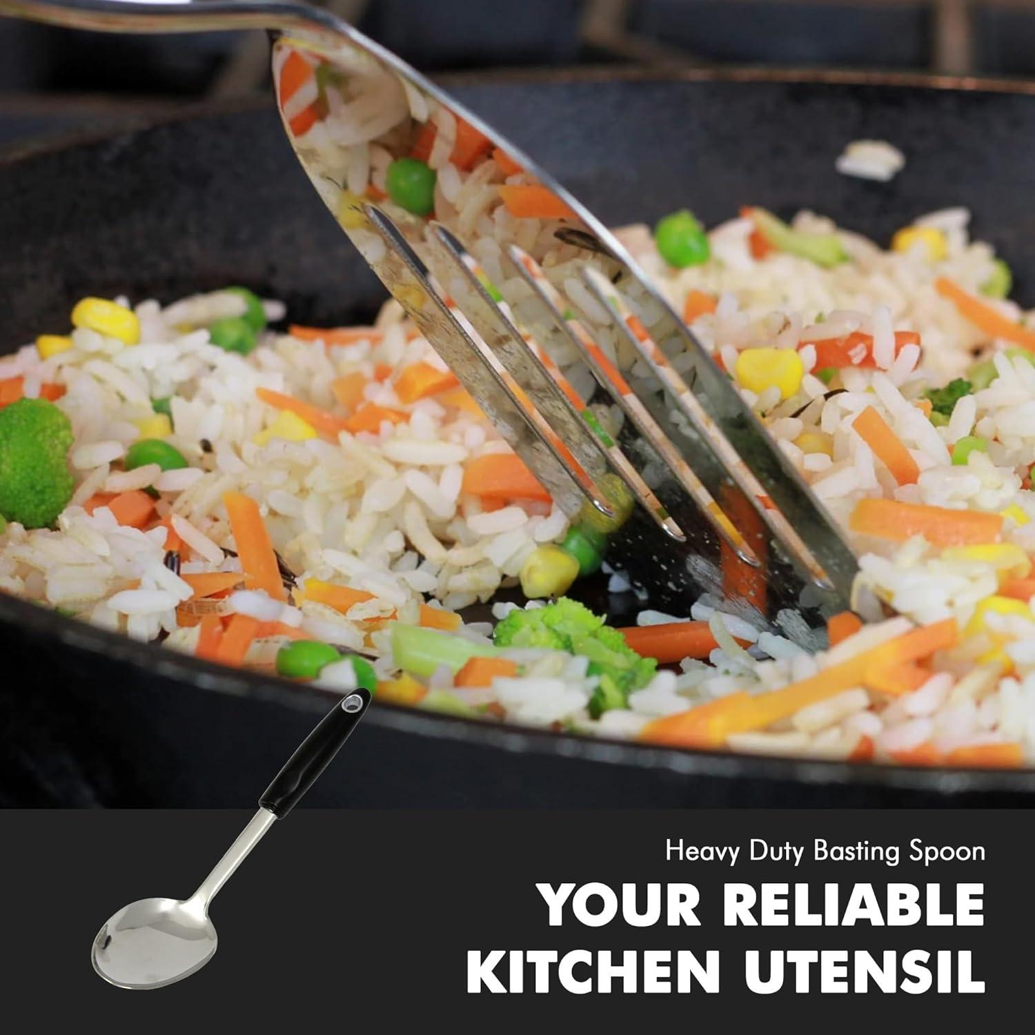 Cuchara de Basting Chef Craft 30.48 cm Acero Inoxidable