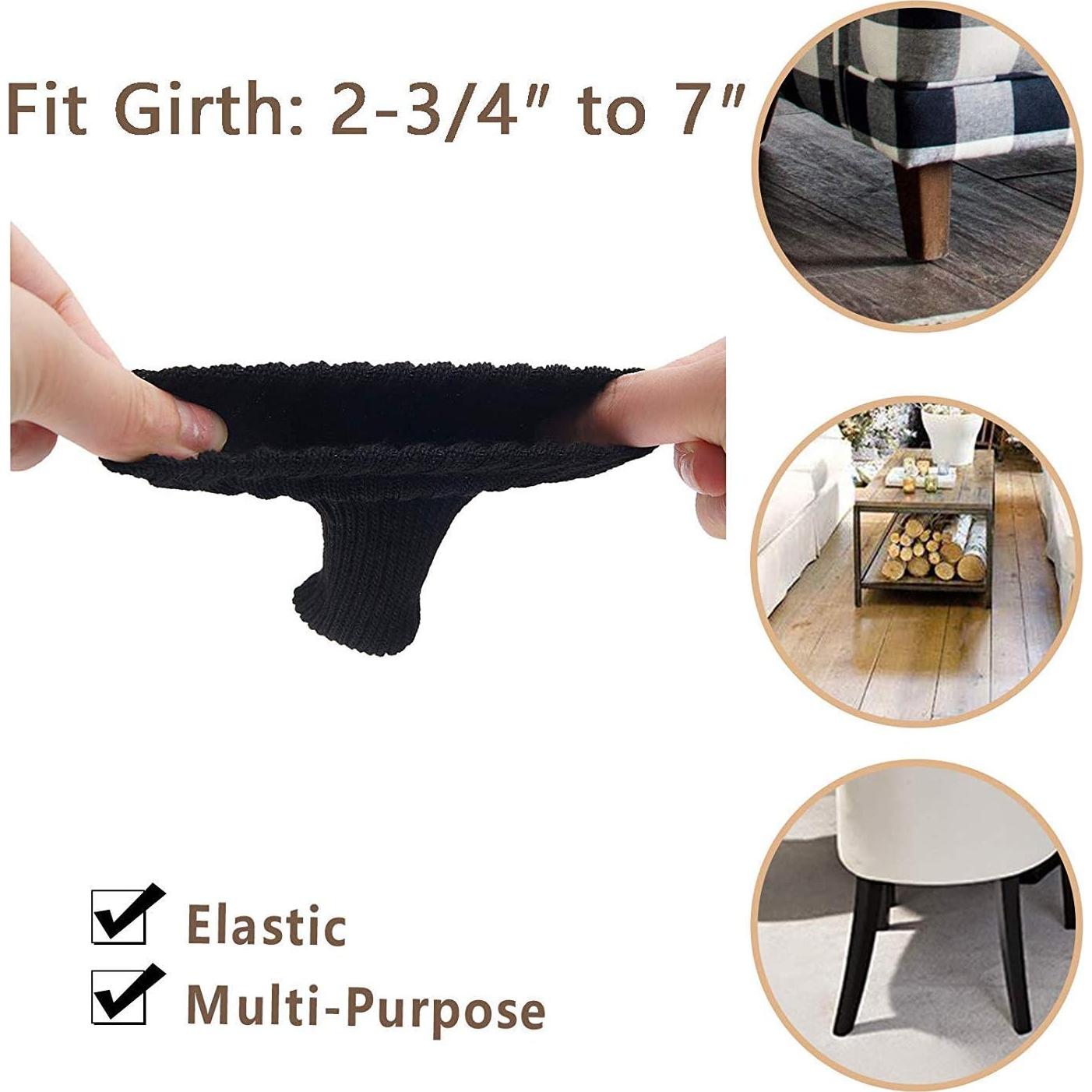 32 Protectores de Patas de Silla OEEKOI - Calcetines Antideslizantes