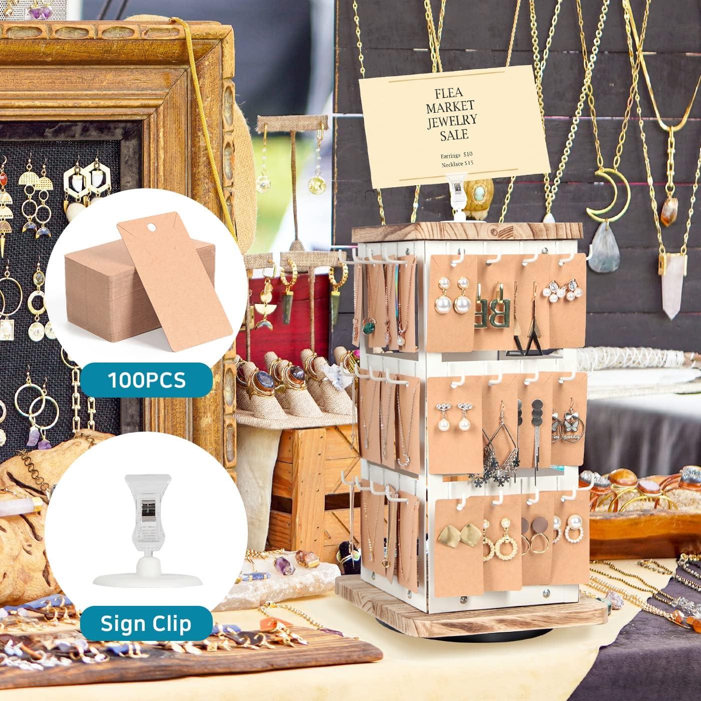 Exhibidor de Joyería J JACKCUBE DESIGN Vintage 48 Ganchos