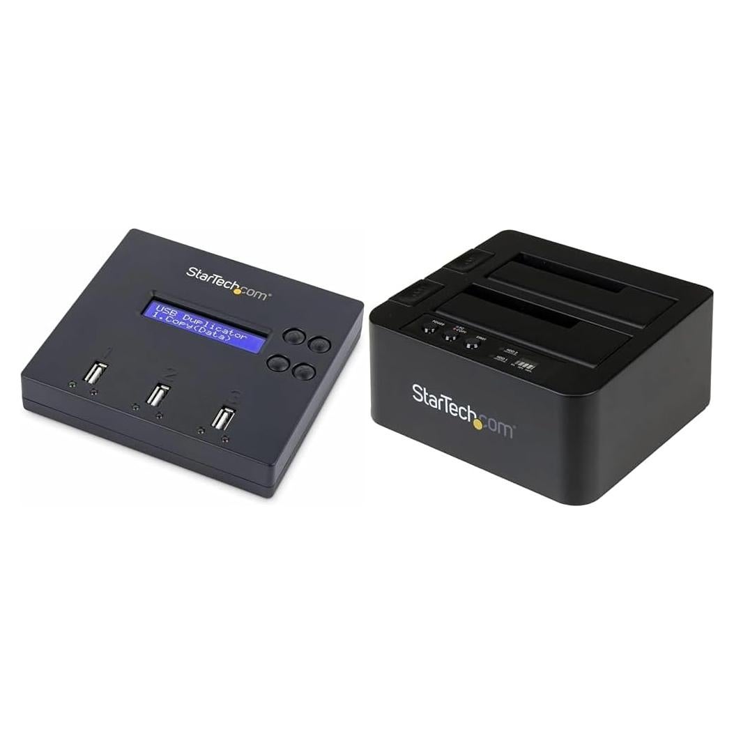 Duplicadora de Unidades USB y HDD/SSD StarTech SDOCK2U313R