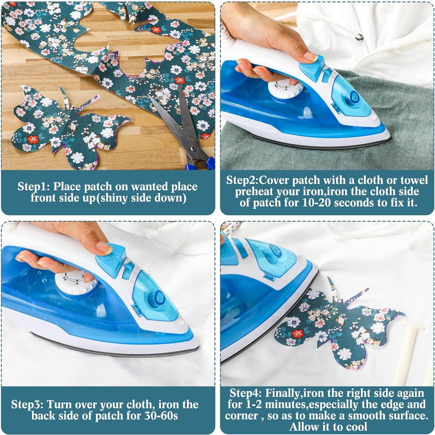 Parches Termoadhesivos Syhood 15 Hojas 12.5x28 cm Color Mezclado