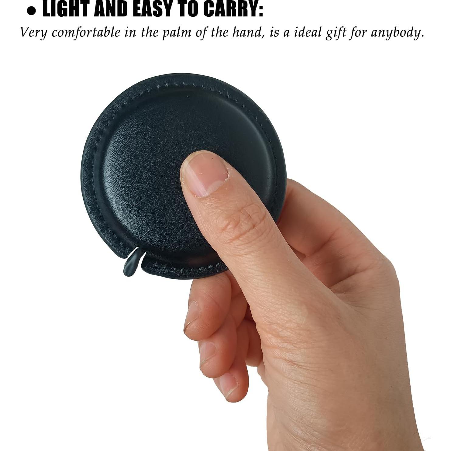 Cinta Métrica Retráctil de Cuero GZ 1.5m para Costura