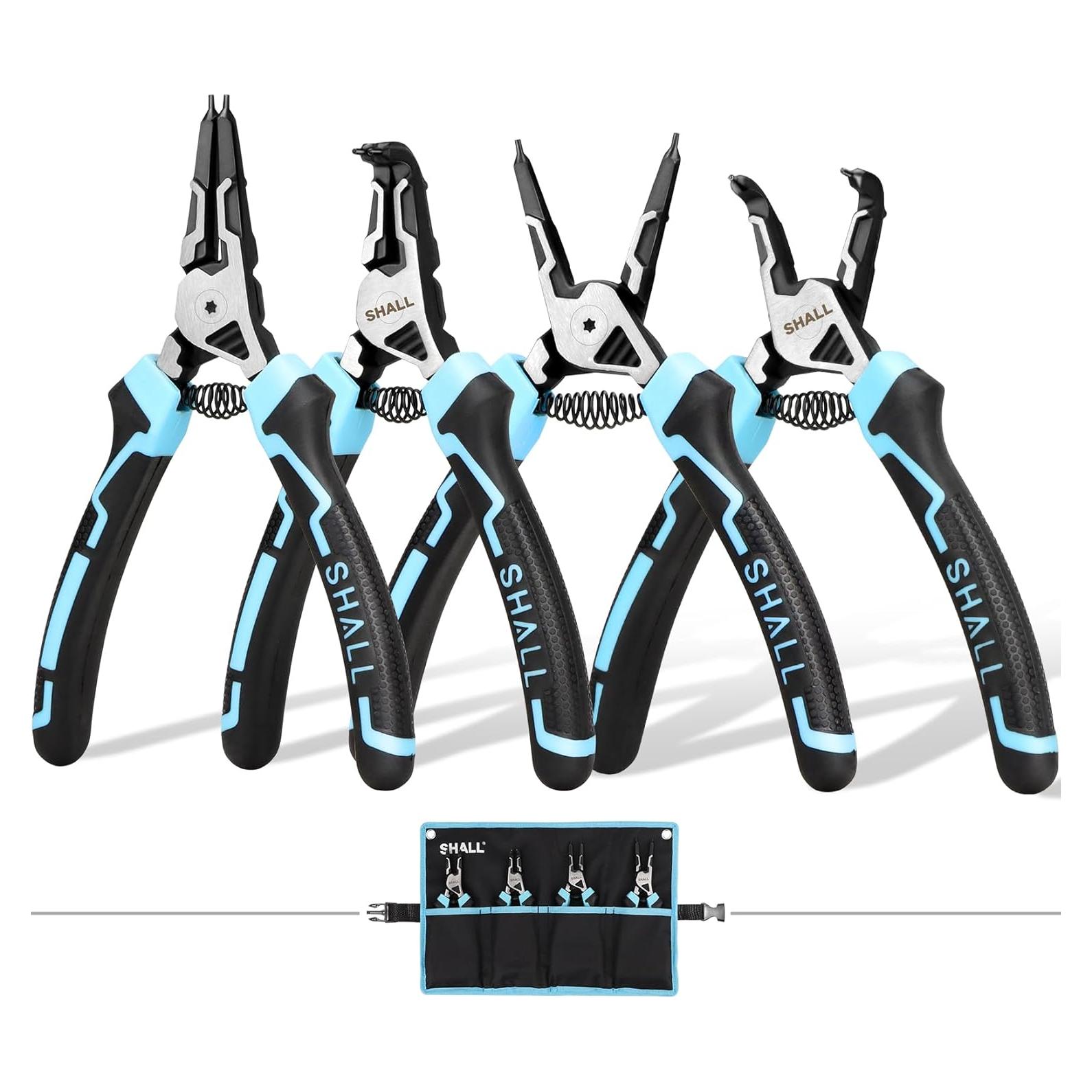 Juego de Pinzas para Anillos Snap SHALL 4 Piezas 17.78 cm