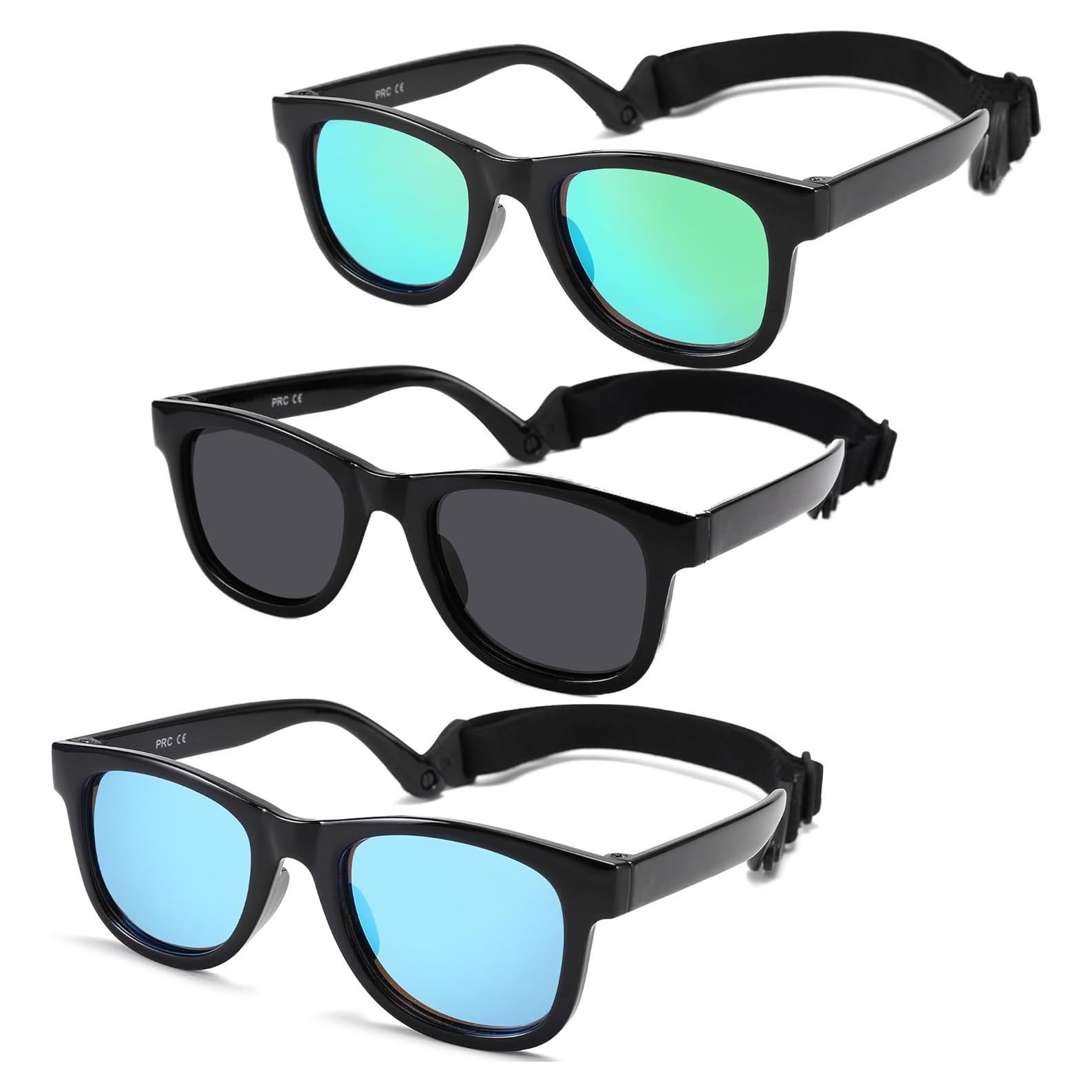 Gafas de sol polarizadas GLARDEFE para bebés 0-12 meses