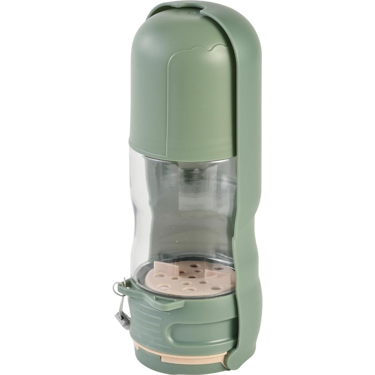 Dispensador de Agua y Comida para Mascotas Desired Tools 368.5ml Verde