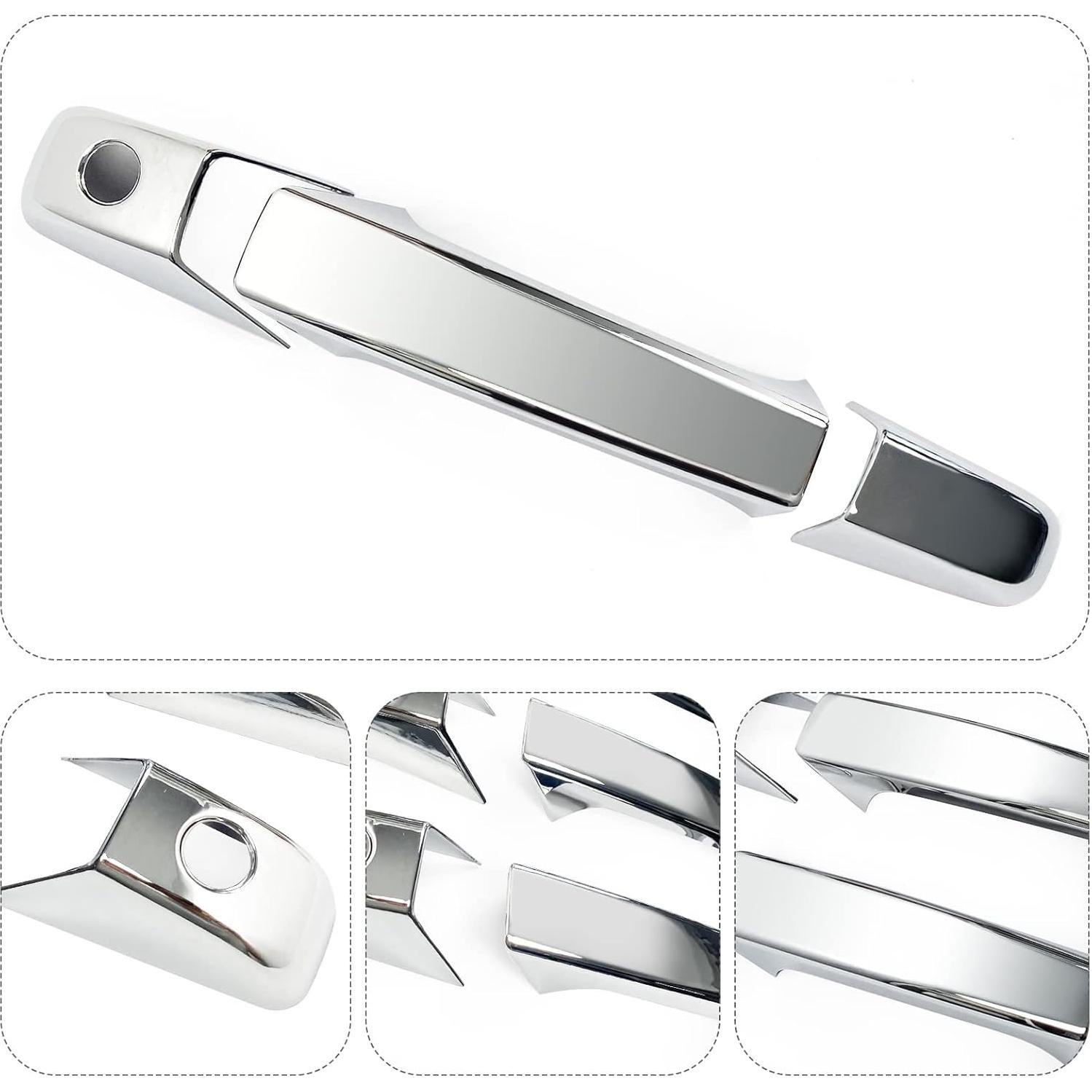 Cubiertas de Manijas de Puerta Cromo BENXUTO 07-14 Silverado