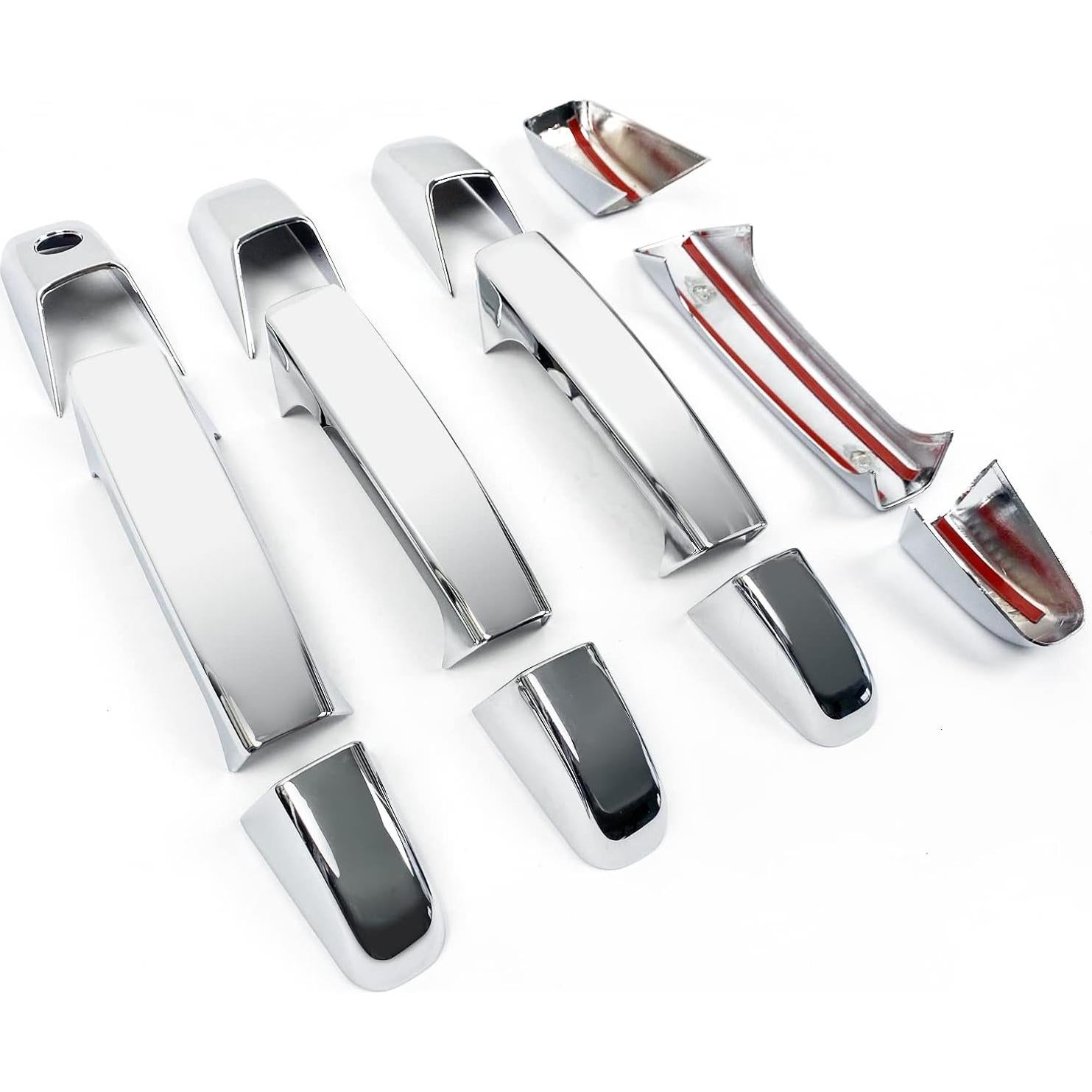 Cubiertas de Manijas de Puerta Cromo BENXUTO 07-14 Silverado