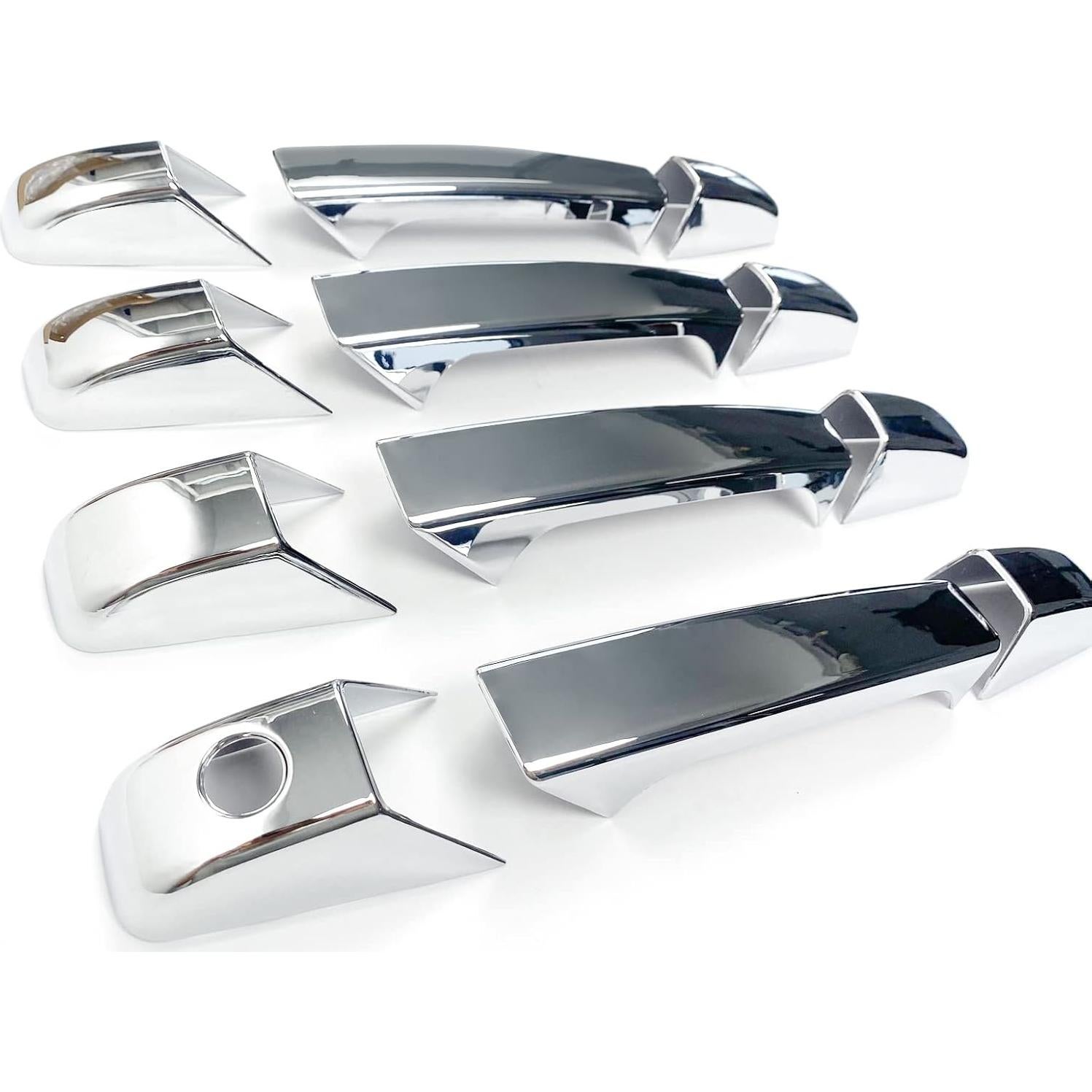 Cubiertas de Manijas de Puerta Cromo BENXUTO 07-14 Silverado