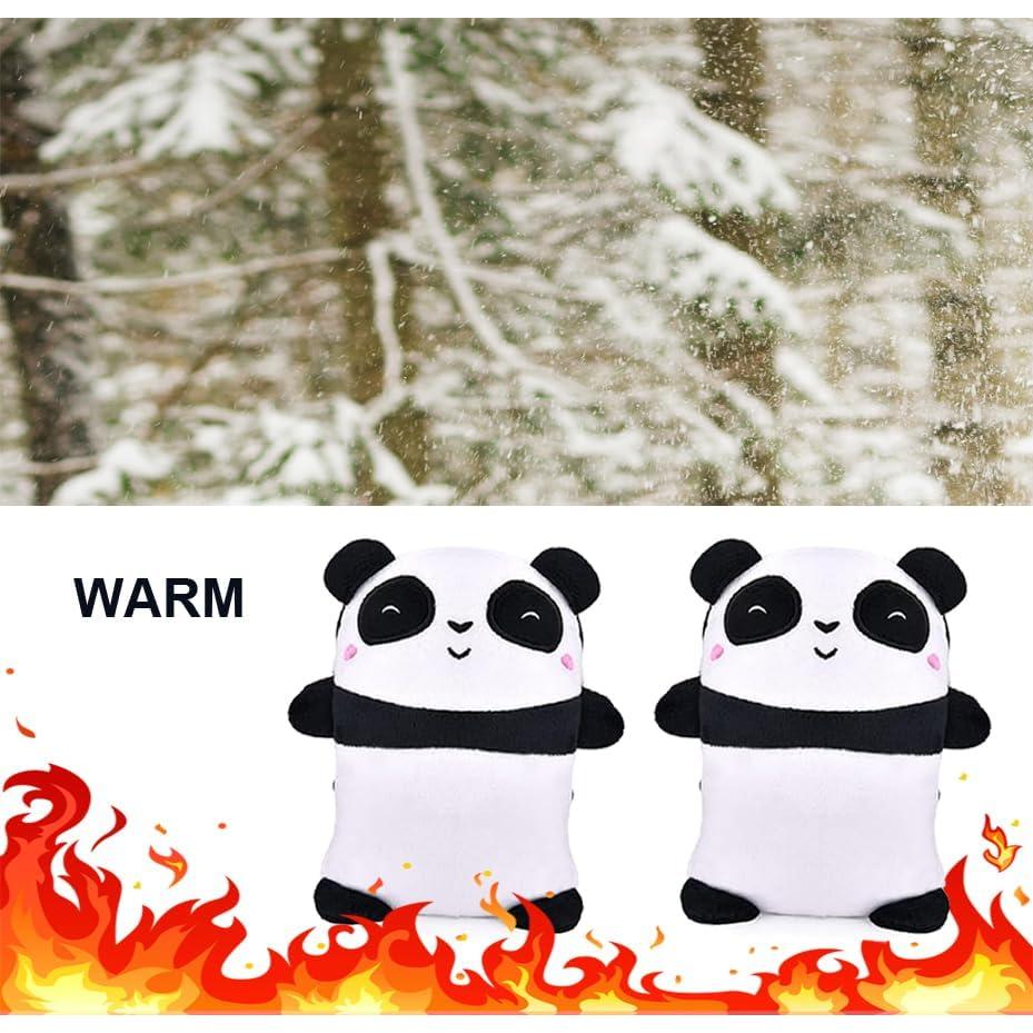 Guantes Calentados por USB Panda Genérico - Mitones Térmicos 40°C