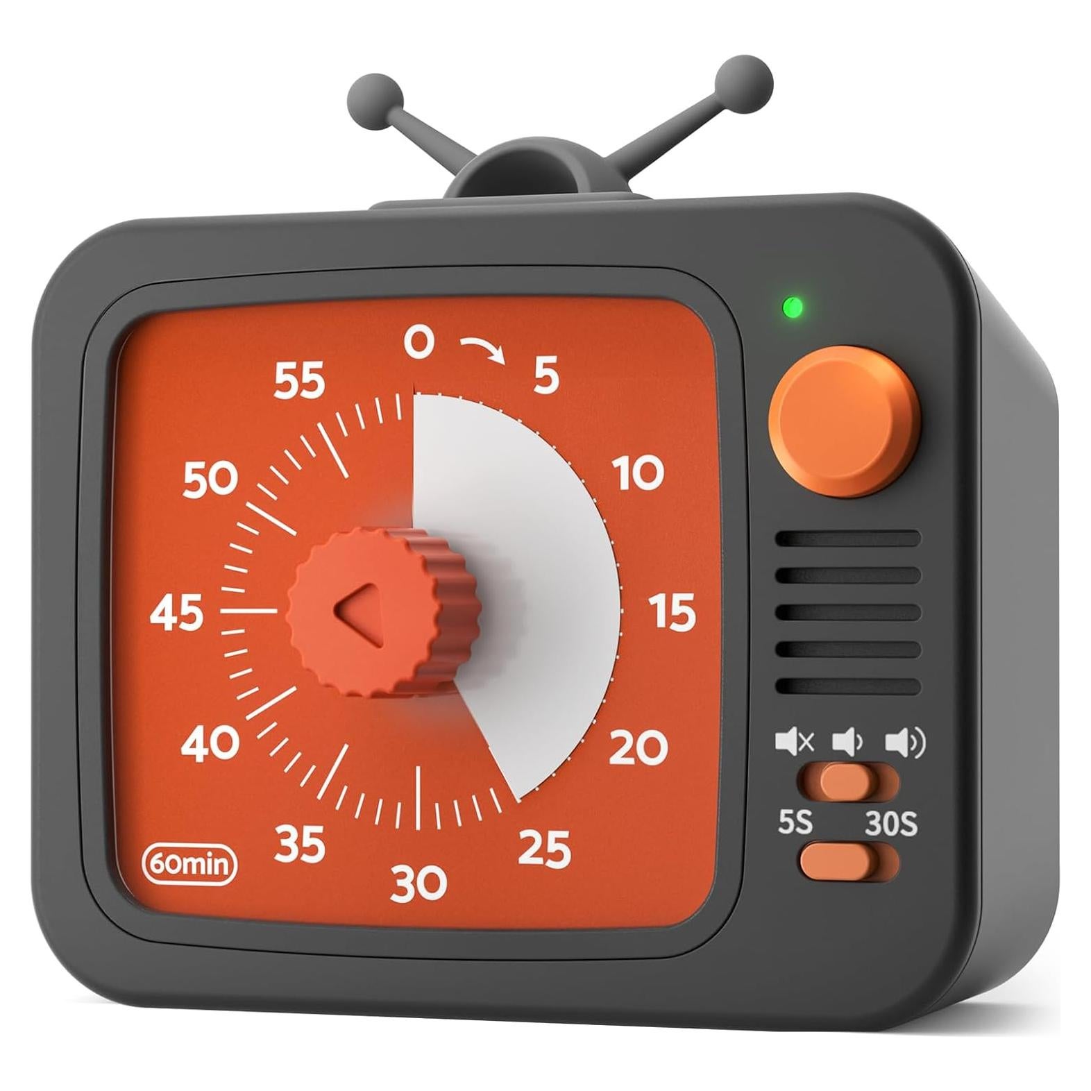 Temporizador Visual LIORQUE para Niños 60 Minutos Silencioso