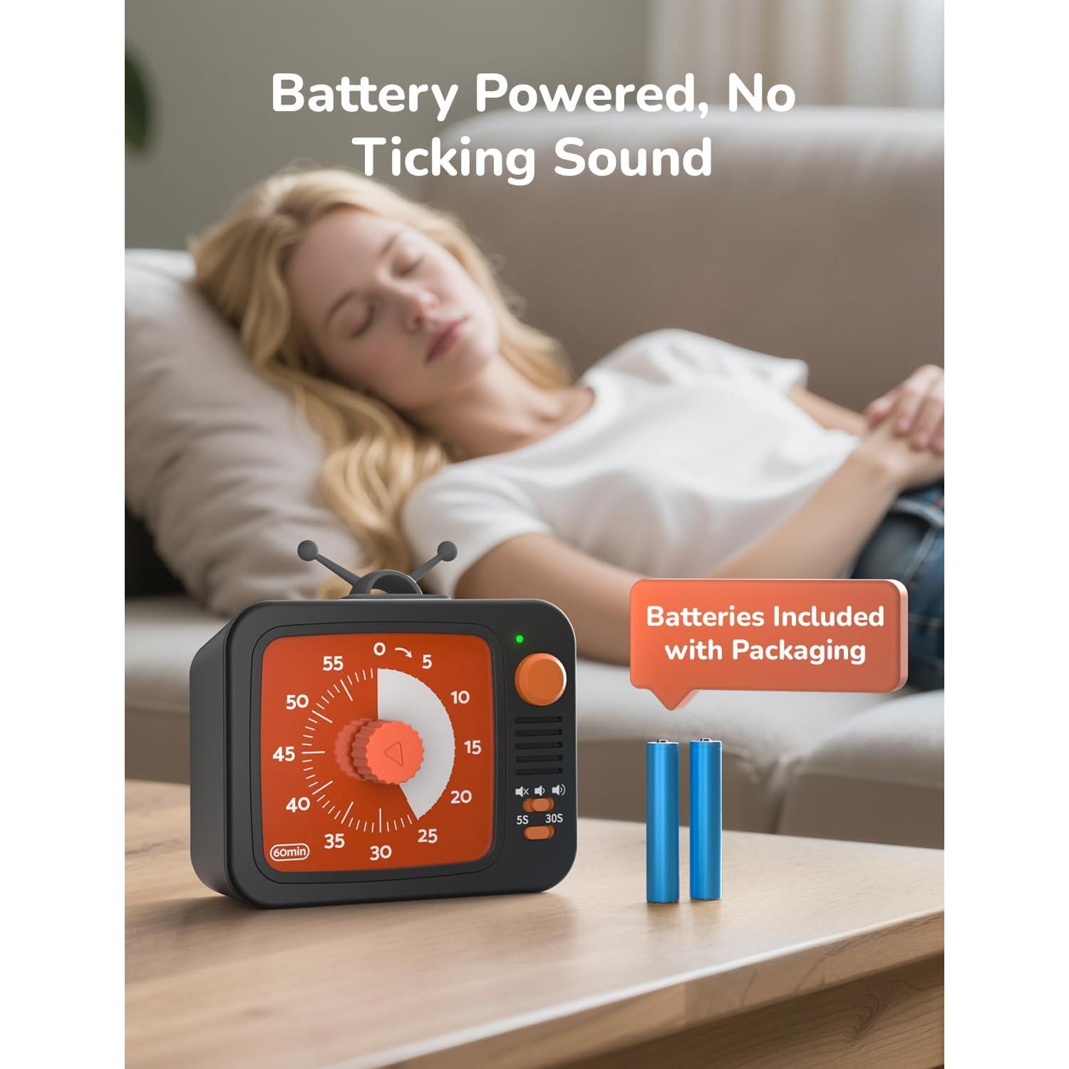 Temporizador Visual LIORQUE para Niños 60 Minutos Silencioso