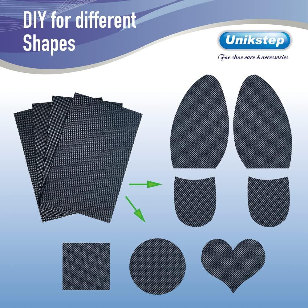 Protectores de Suela Antideslizantes Unikstep 4 Piezas Negro