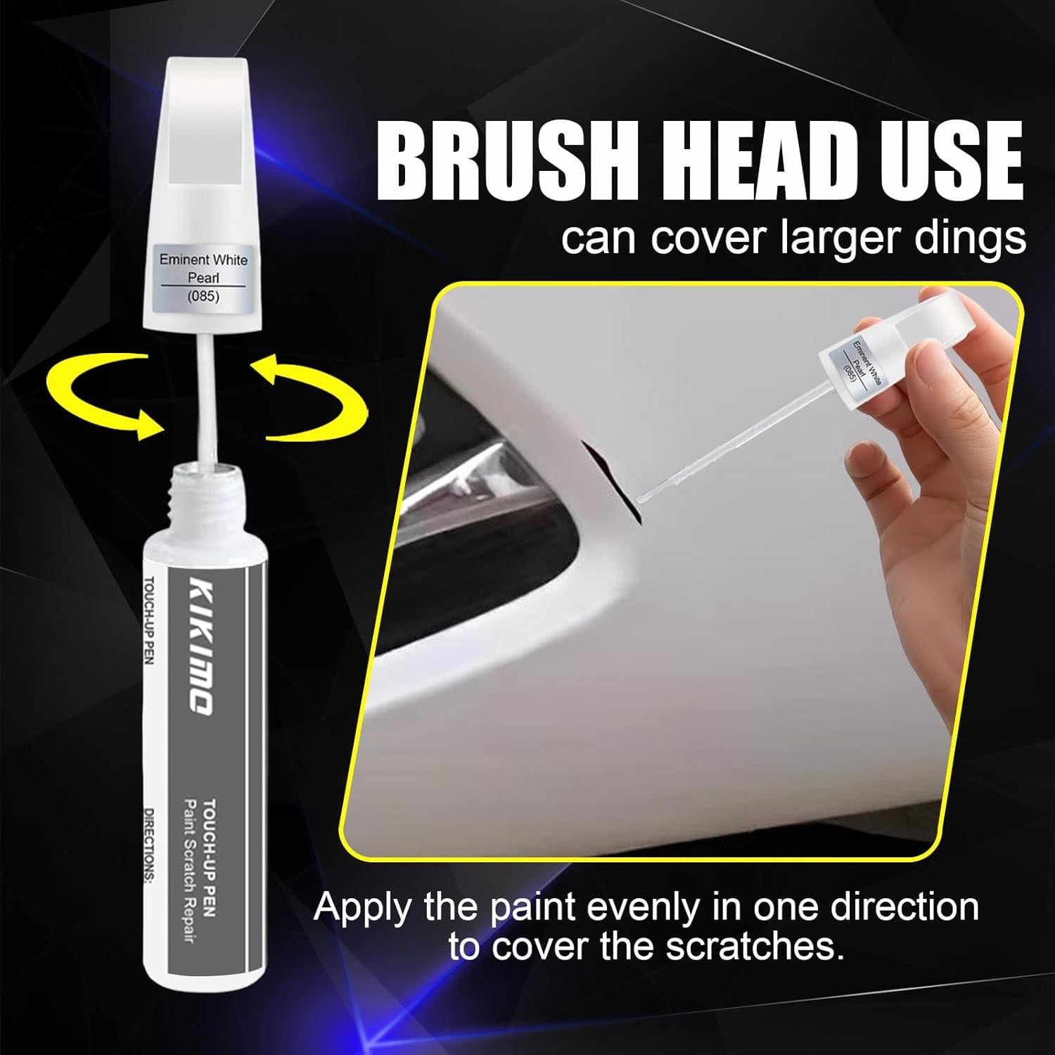 Kit de Retoque KIKIMO para Lexus Plata Atómica 12ml