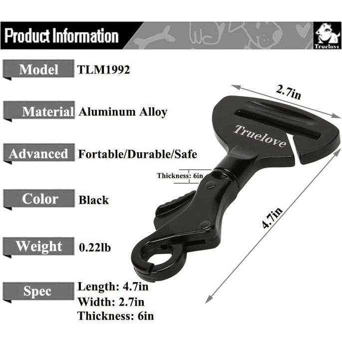 Cierre de Seguridad para Cinturón de Asiento Truelove - Perros