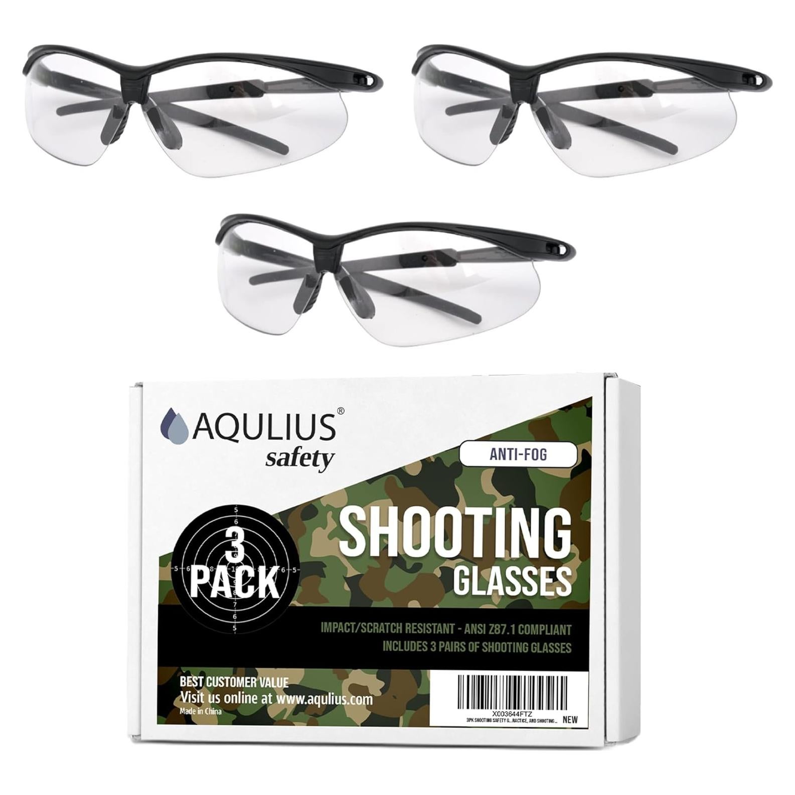 Gafas de Tiro Aqulius 3pk - Protección Ocular Táctica