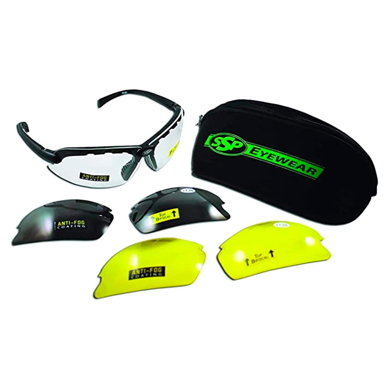 Gafas de Tiro Tácticas Top Focal 1.00x con 3 Lentes Intercambiables