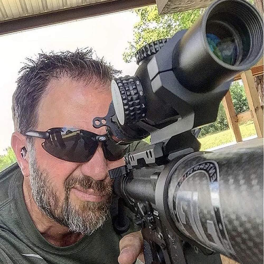 Gafas de Tiro Tácticas Top Focal 1.00x con 3 Lentes Intercambiables