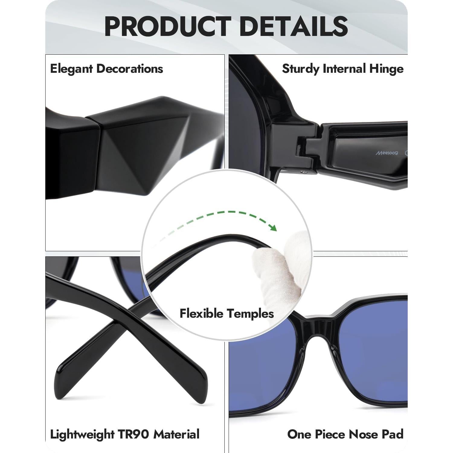 Gafas de Sol Polarizadas Meeloog MST0064 UV400 para Mujeres