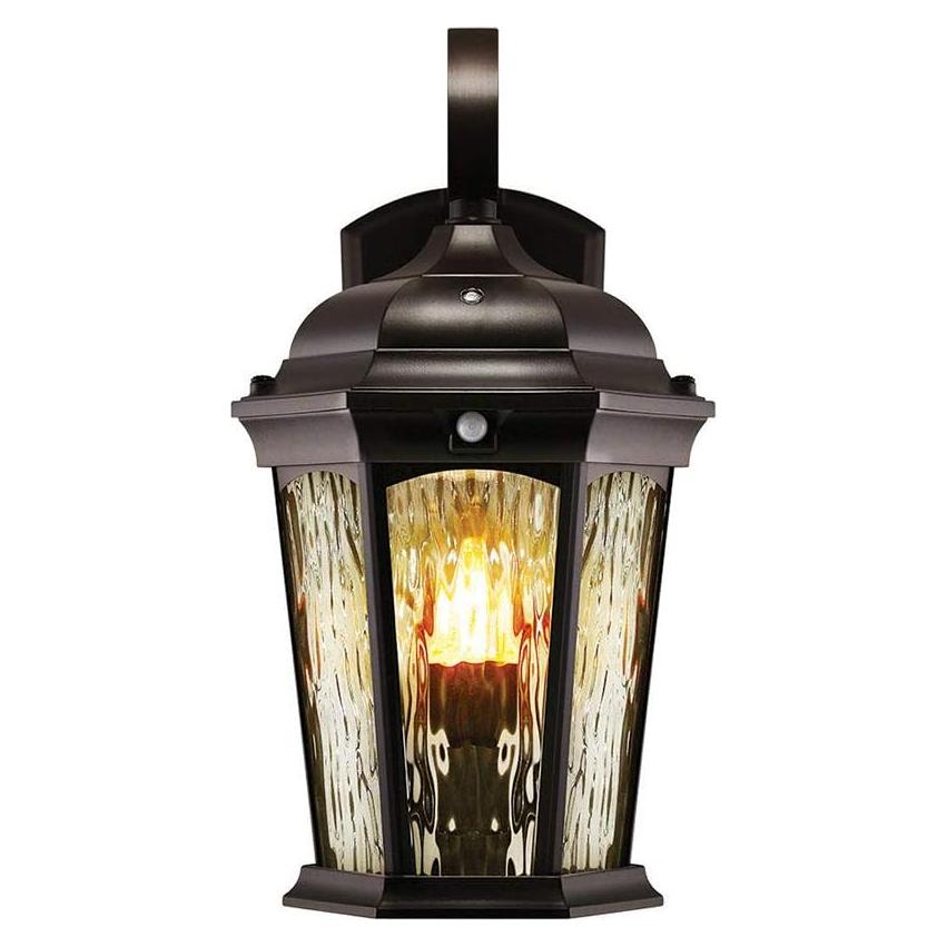 Linterna de Llama Euri Lighting EFL-130W-MD, 2 Unidades, Bronce