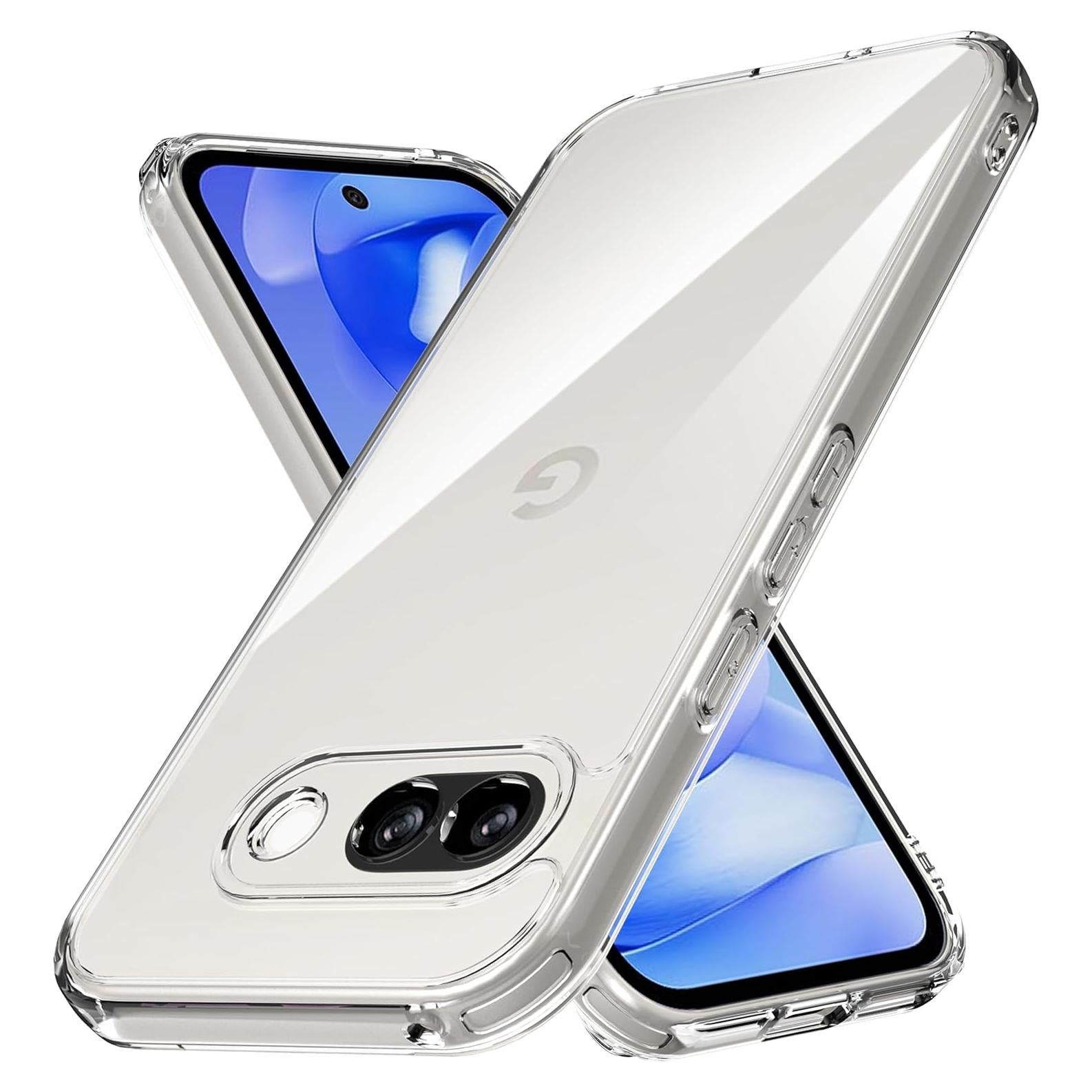 Funda Transparente Anoowkoa para Google Pixel 9a - Antiamarillamiento y A Prueba de Golpes