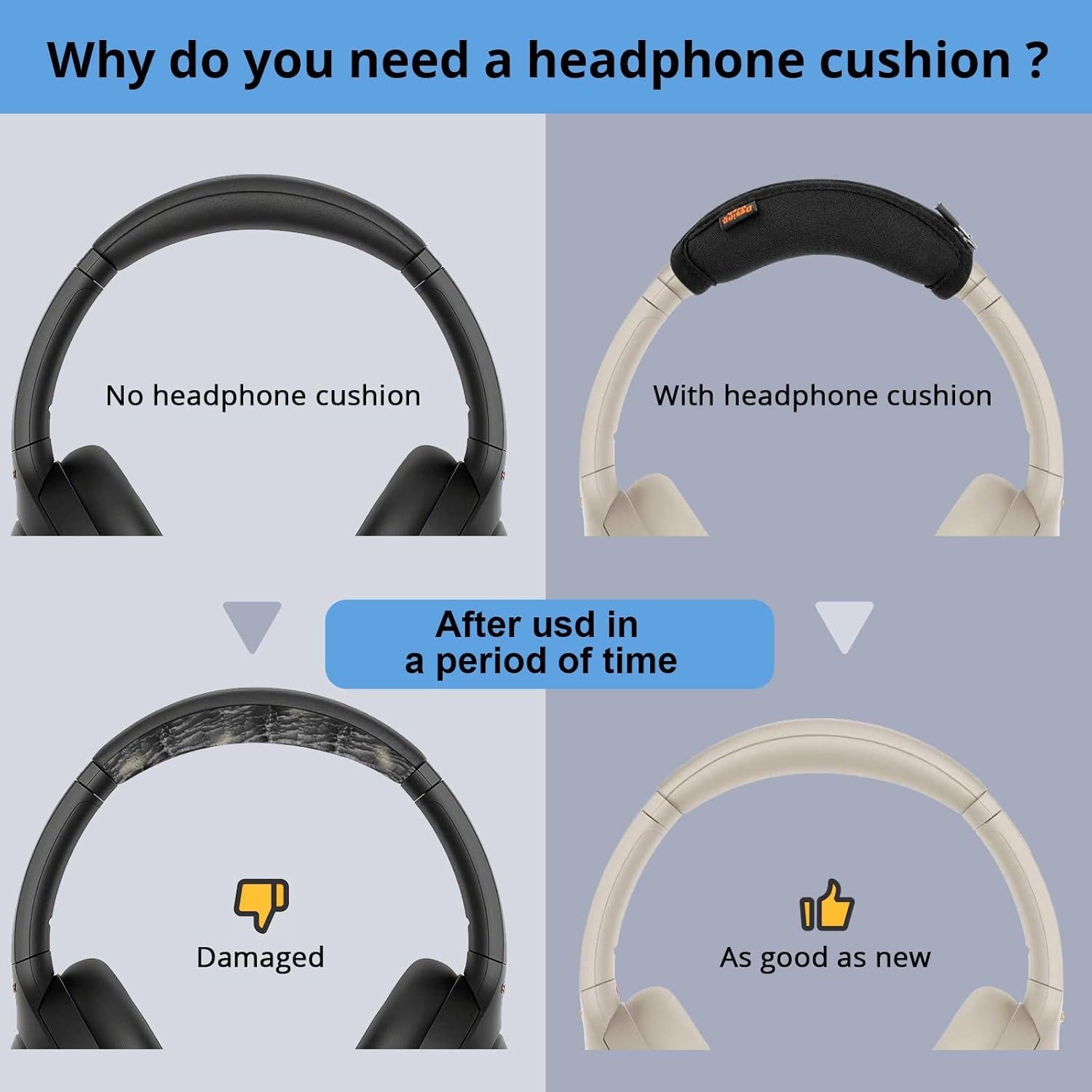 Cubierta de almohadilla de repuesto Desing Wish para Sony WH-1000XM