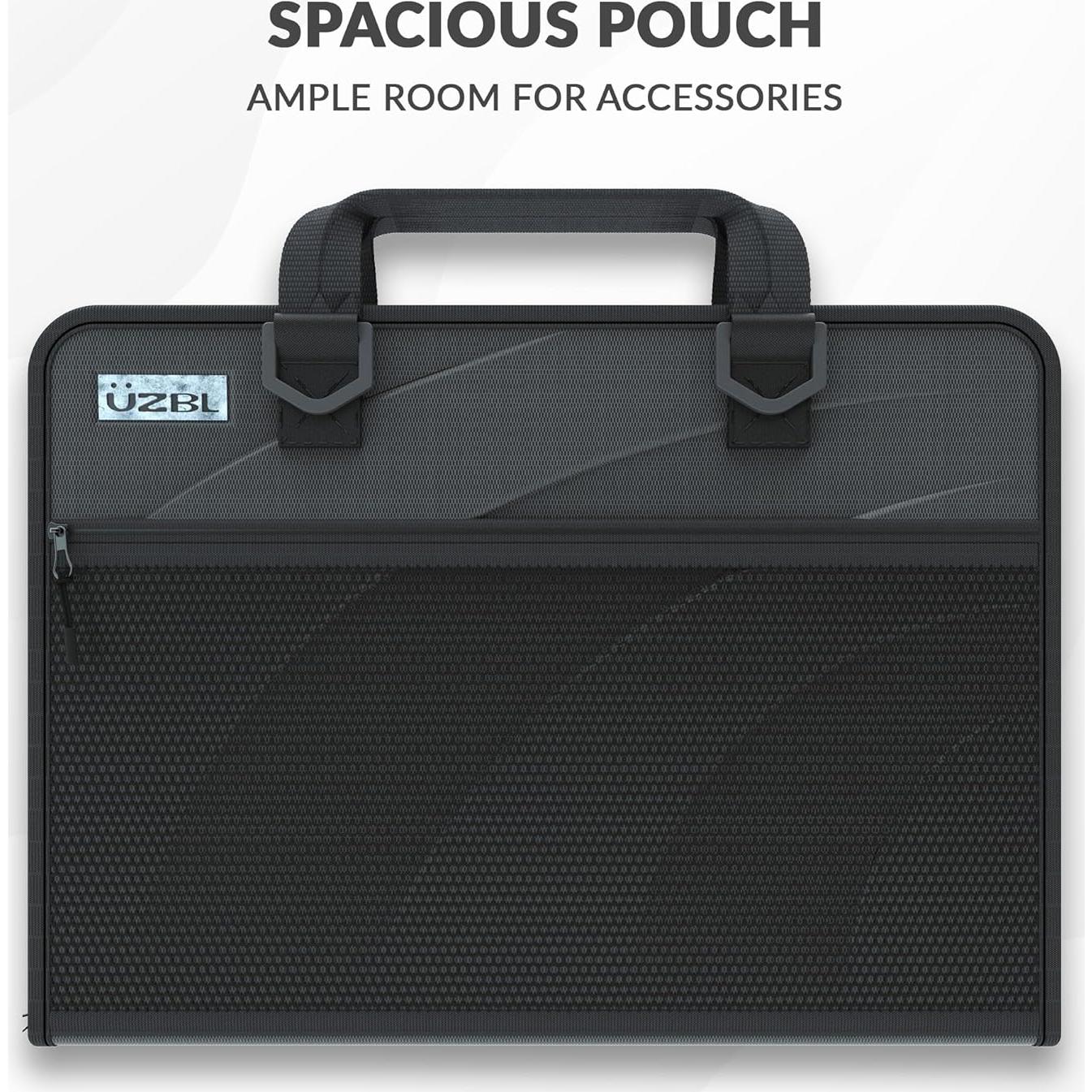 Funda Dura UZBL para Chromebook 11-11.6" con Correa y Bolsa