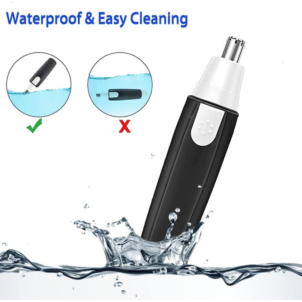 Recortador de Vello Nasal y Facial MOVOZIN Negro