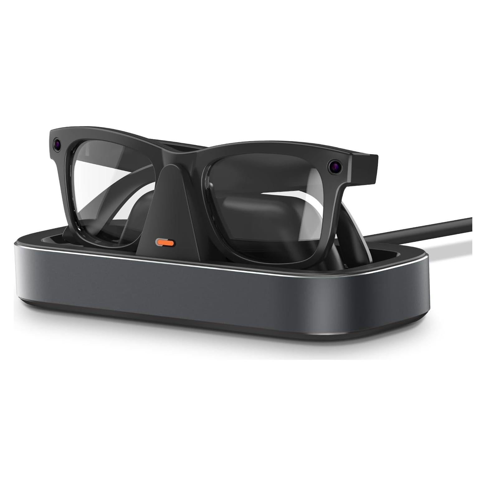 Estación de Carga para Gafas Meta Ray-Ban Wayfarer USB-C Gris