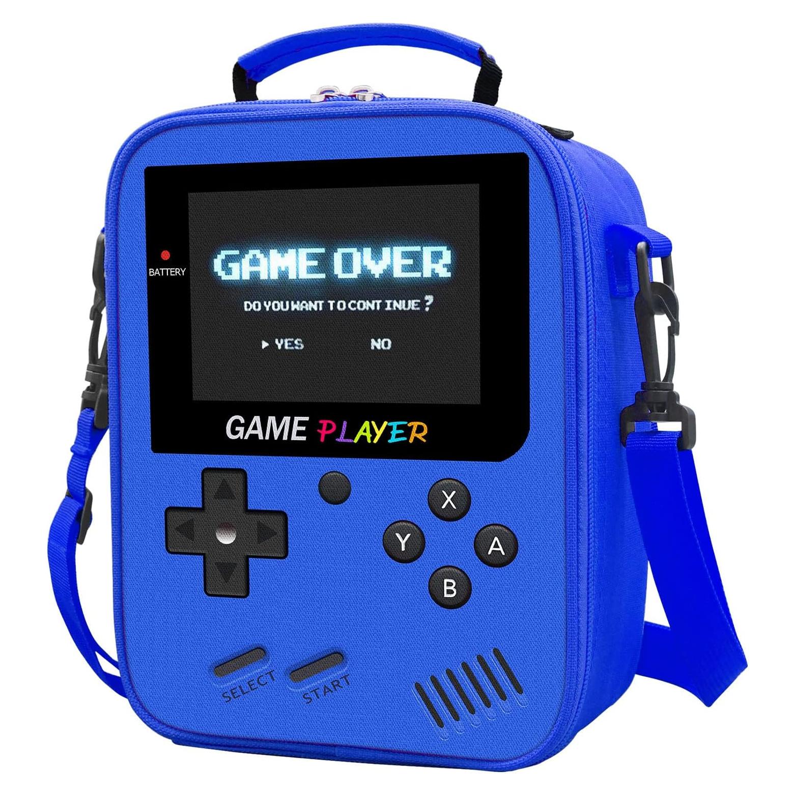 Caja de Almuerzo Gamer Ruokey Azul Impermeable 4.8L