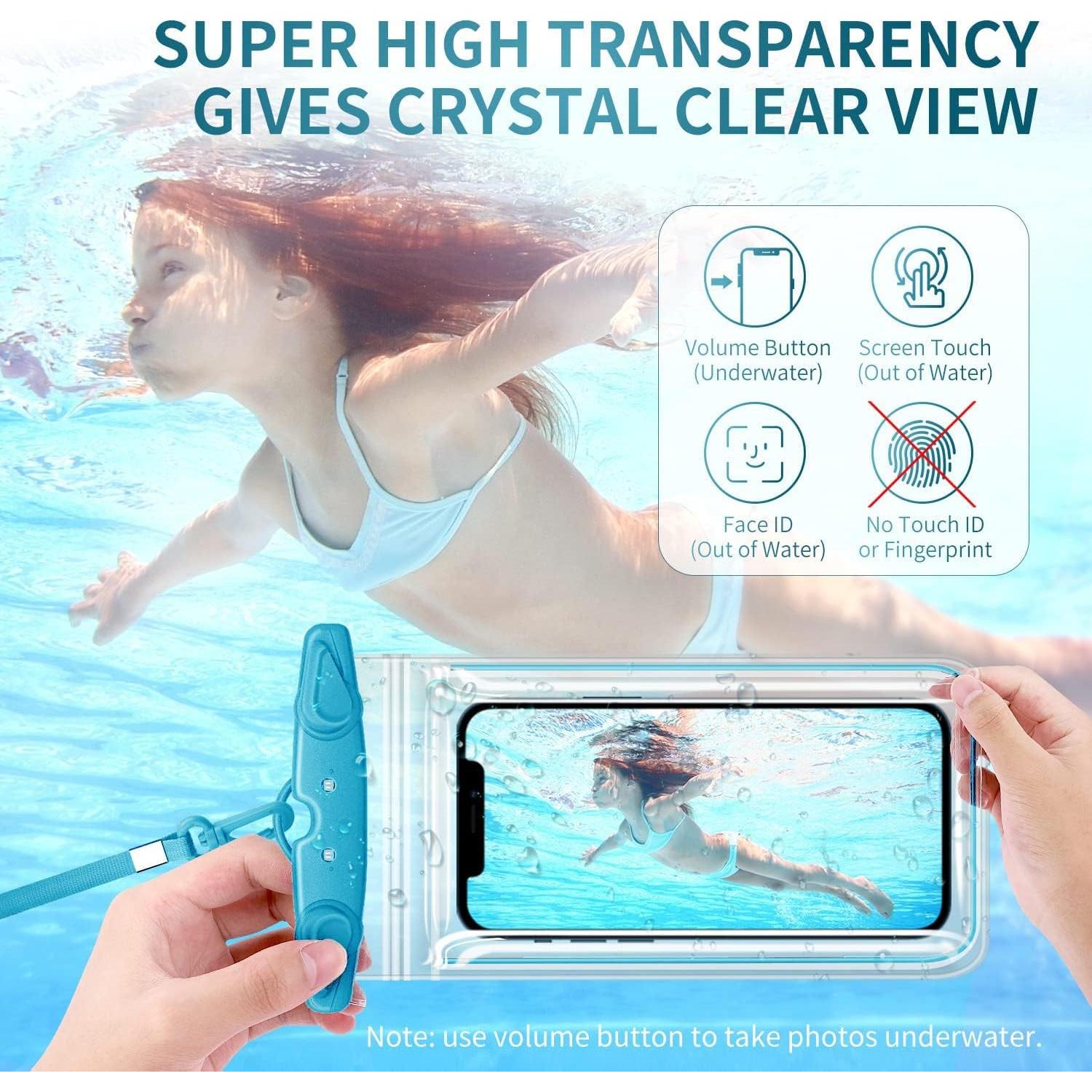 Funda Impermeable Universal GLBSUNION 4 Piezas hasta 19 cm