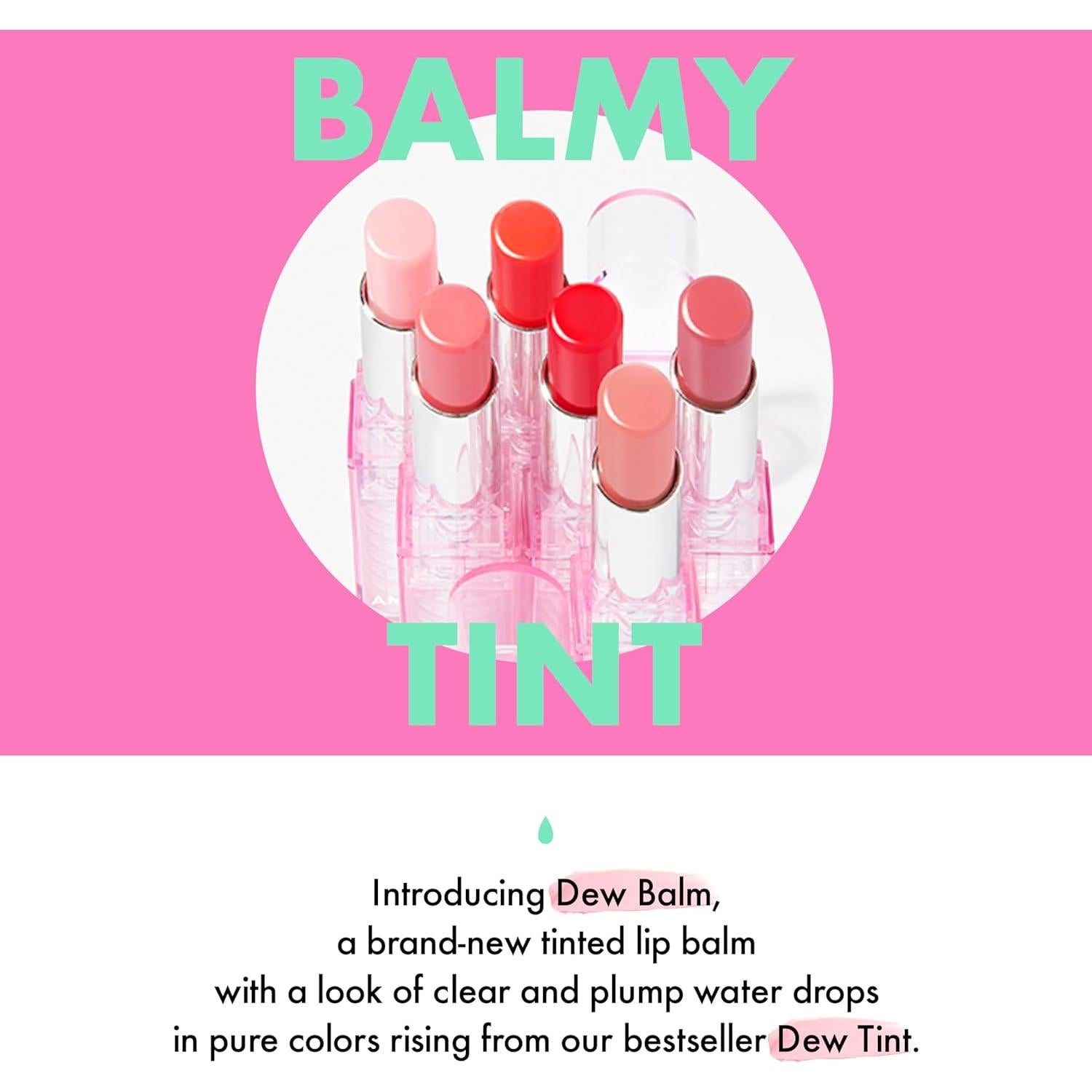 Bálsamo Labial Amuse Seoul Dew 01 Ballerina 9.29x3.40cm