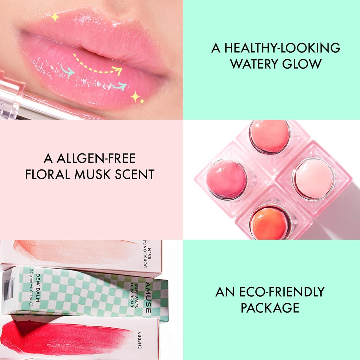 Bálsamo Labial Amuse Seoul Dew 01 Ballerina 9.29x3.40cm