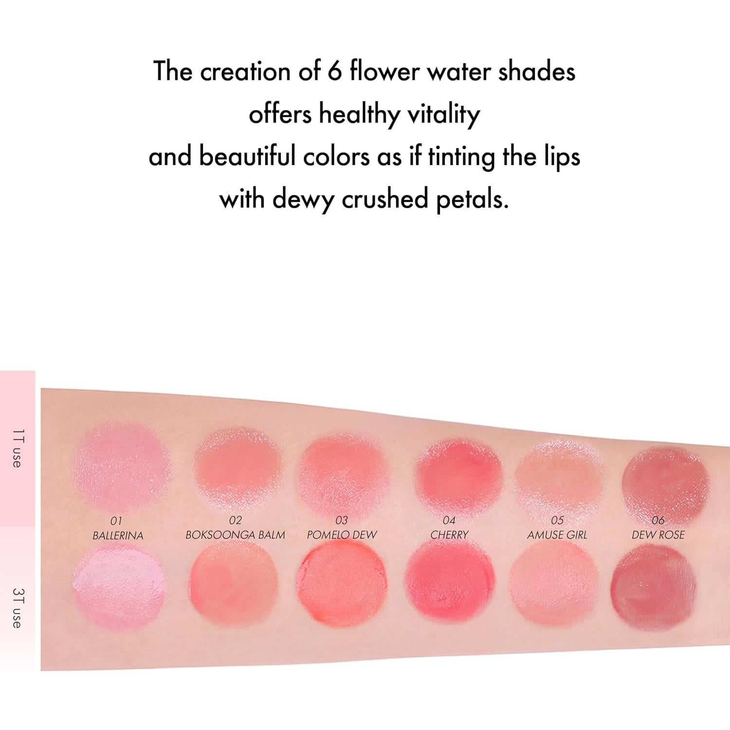 Bálsamo Labial Amuse Seoul Dew 01 Ballerina 9.29x3.40cm