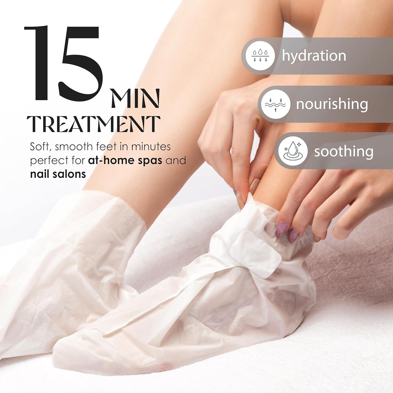 Máscaras de Pies Derma Beauty 6 Pares con Aceite de Aguacate