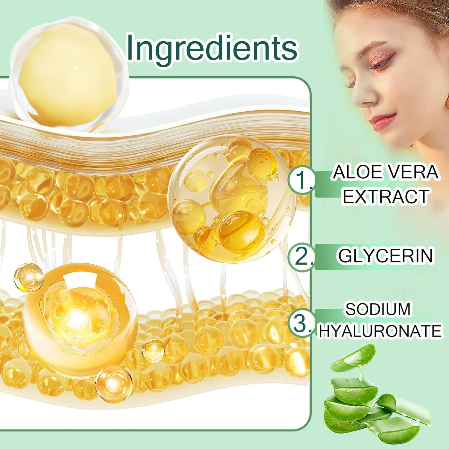 Juego de Cuidado Facial Aloe Vera XMXueMei 9 Piezas Hidratante