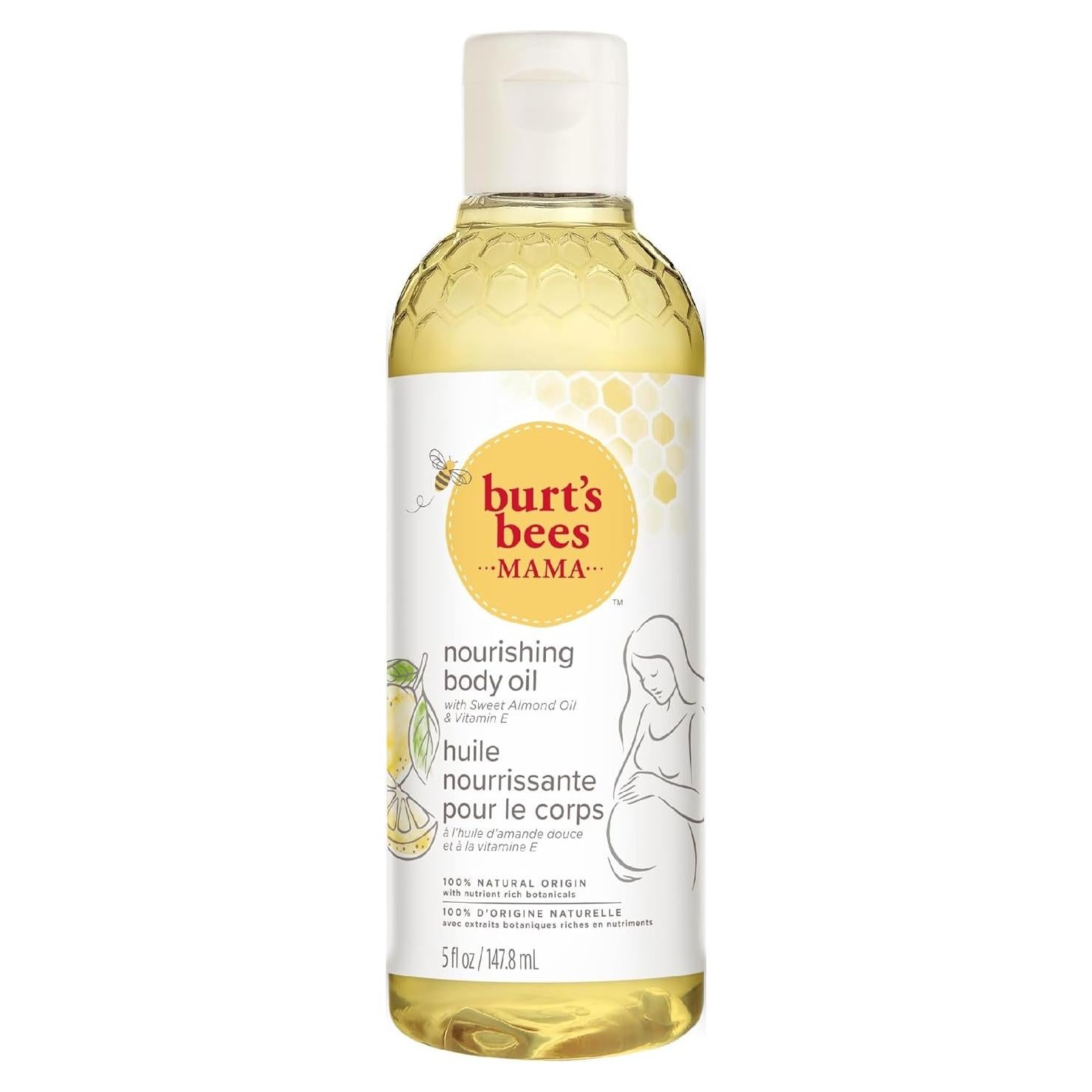 Aceite Corporal Mama Burt's Bees 148ml Natural Hidratante