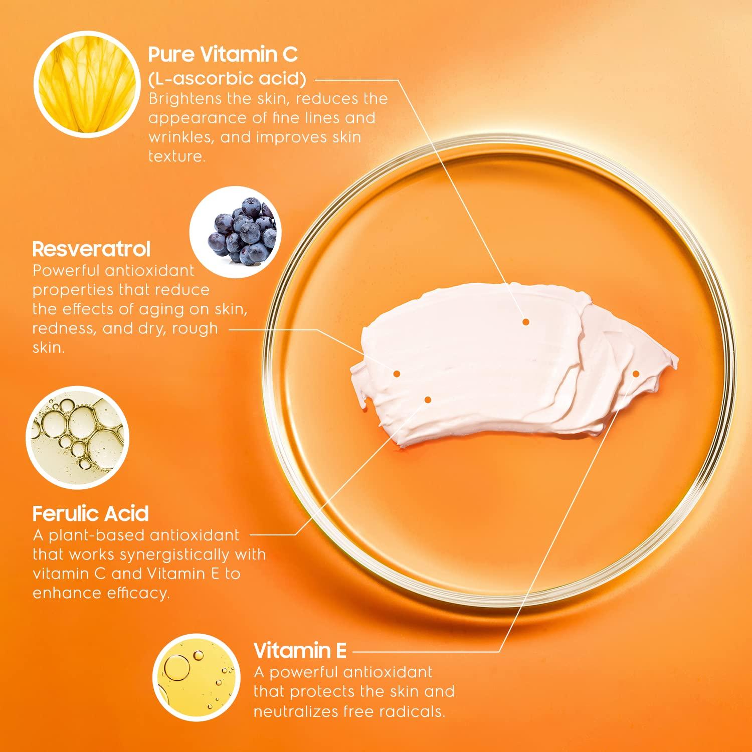 Sérum Facial 30% Vitamina C Skinworks - 30 Cápsulas Iluminadoras