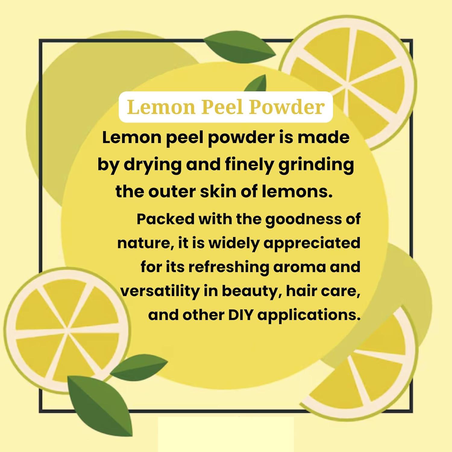 Polvo de Cáscara de Limón Orgánico 56.7 g - Herbs Botanica