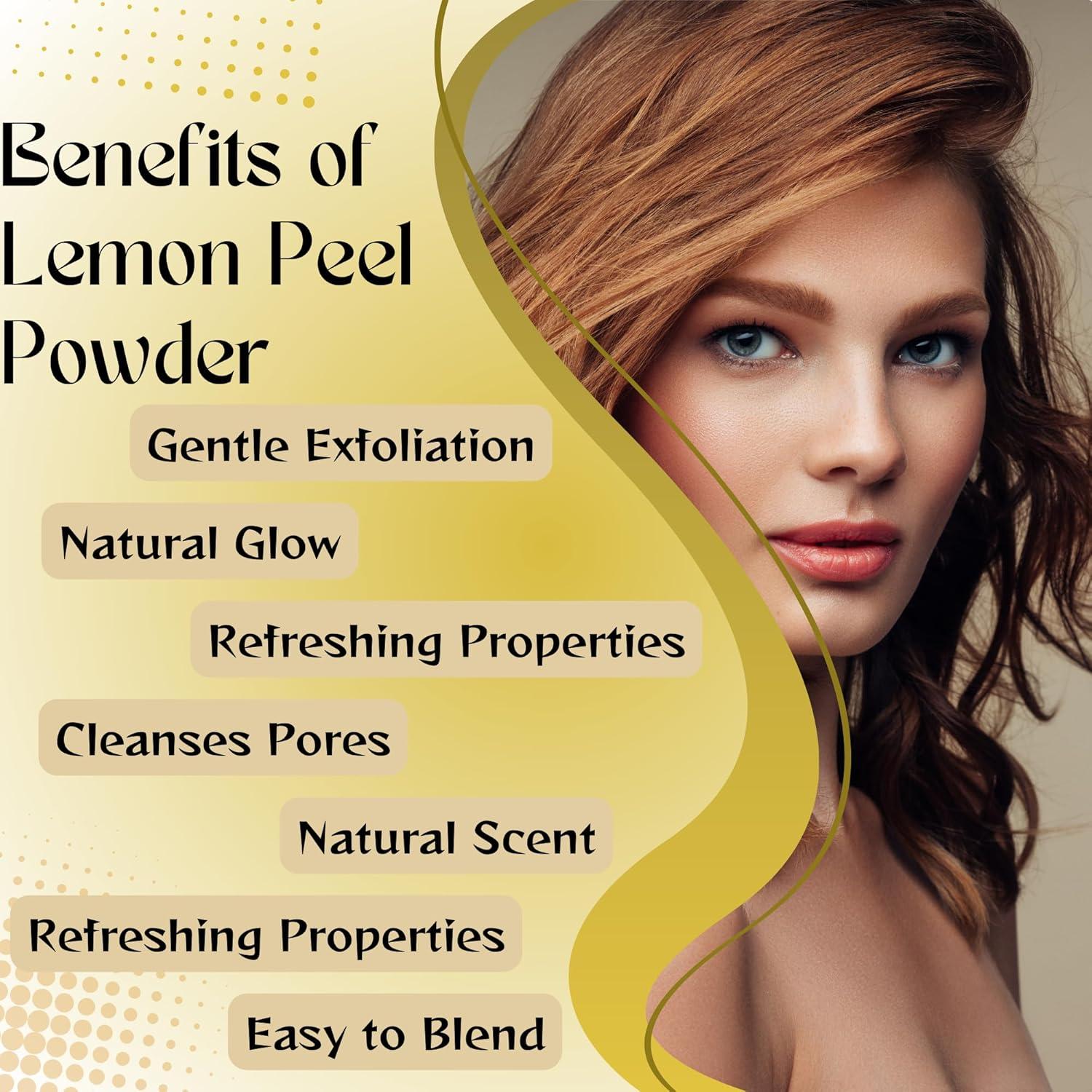 Polvo de Cáscara de Limón Orgánico 56.7 g - Herbs Botanica