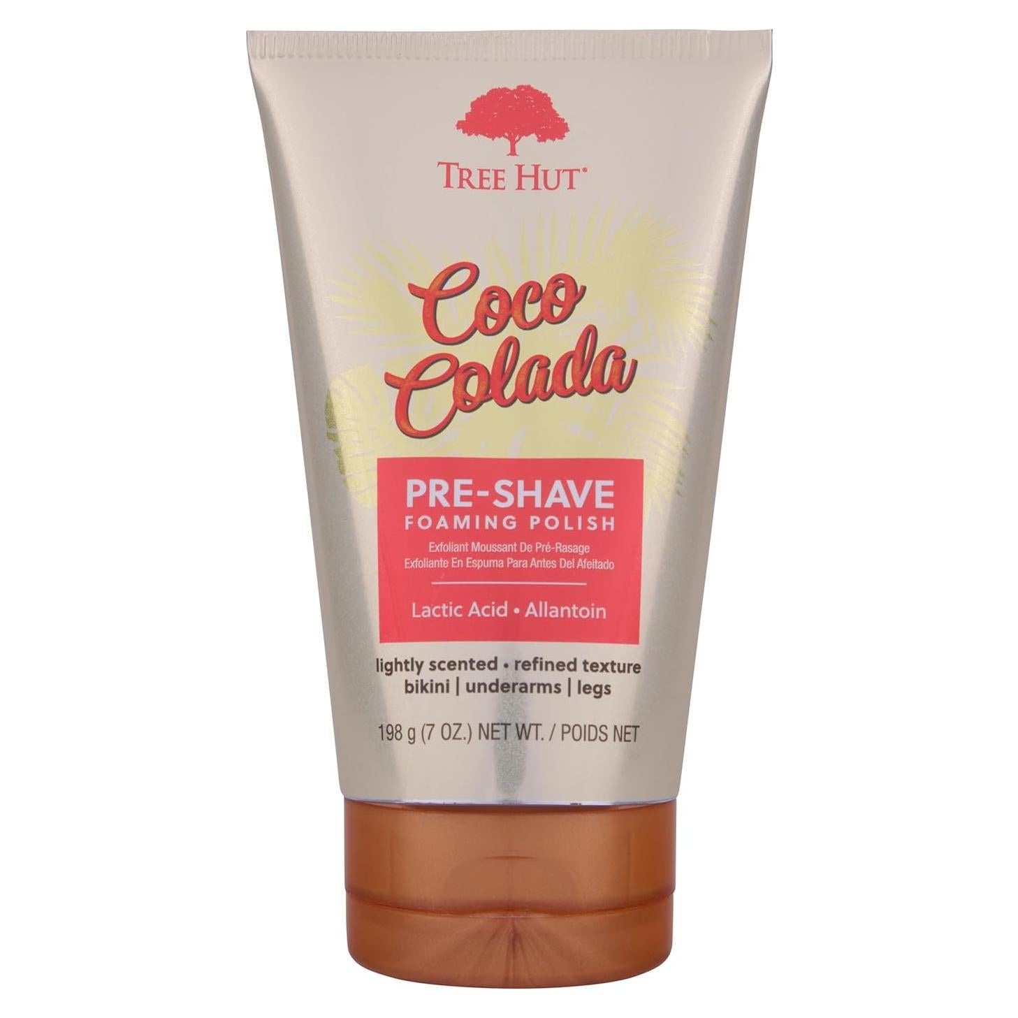 Tree Hut Pulido Pre-Afeitado Coco Colada 207 ml - Suaviza Piel