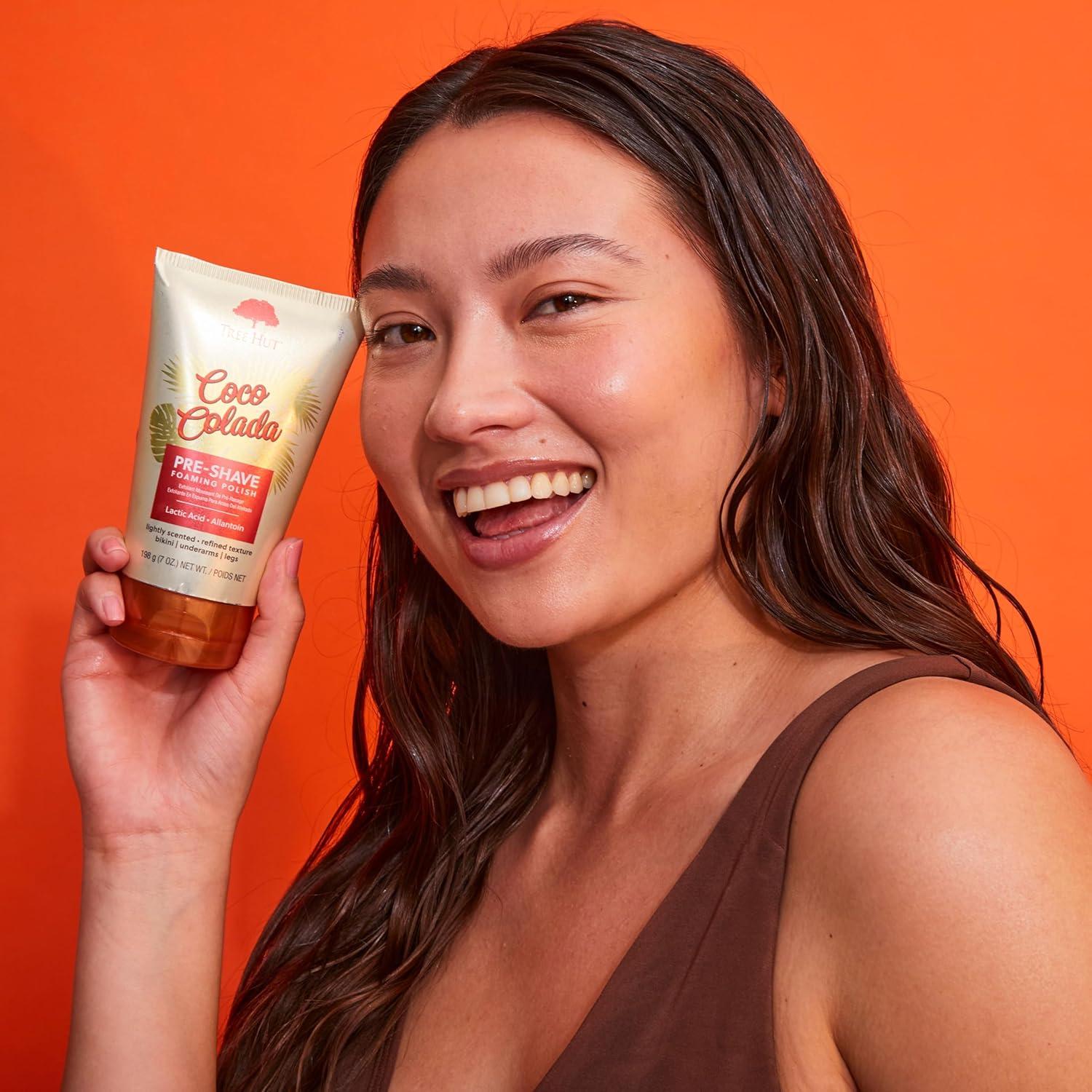 Tree Hut Pulido Pre-Afeitado Coco Colada 207 ml - Suaviza Piel