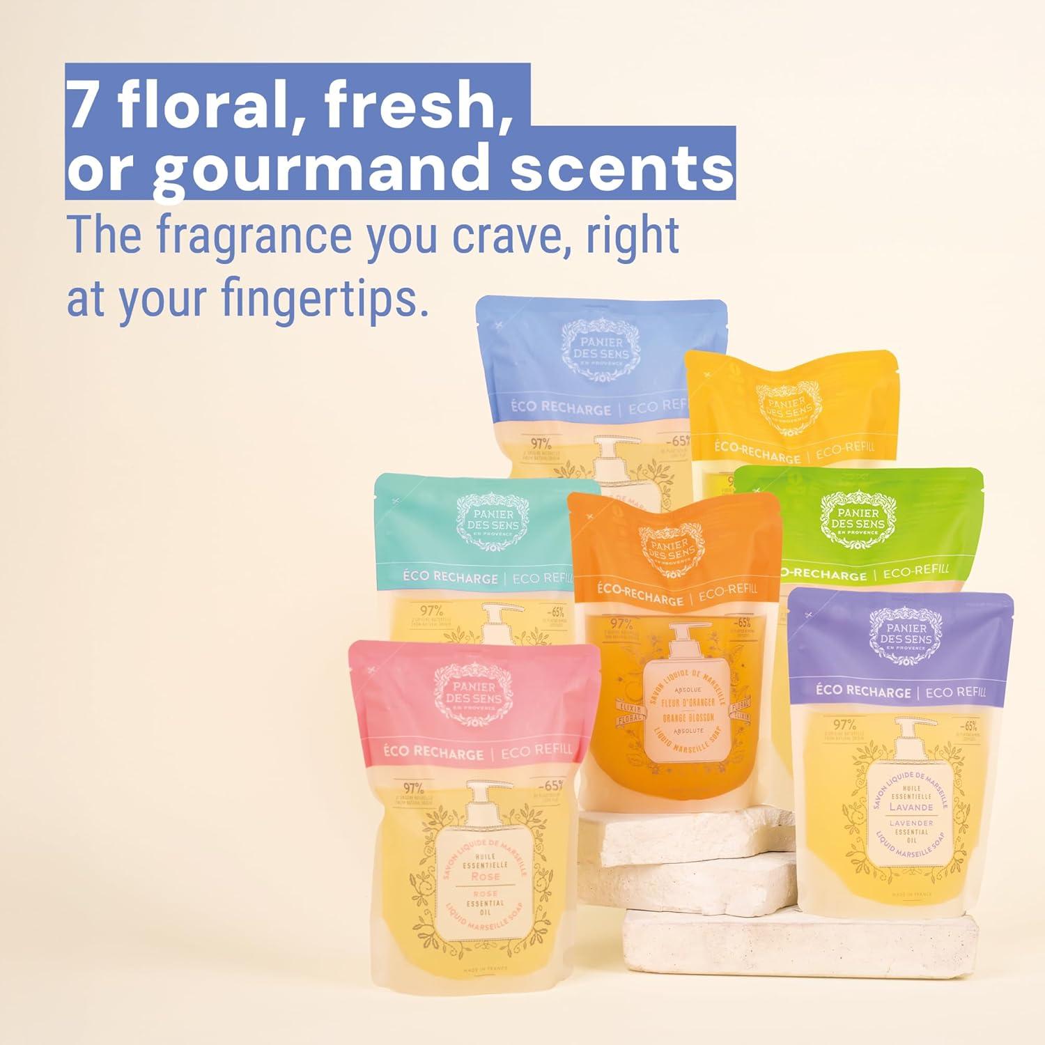 Recarga Jabón de Manos Espumoso Panier des Sens 1L Iris