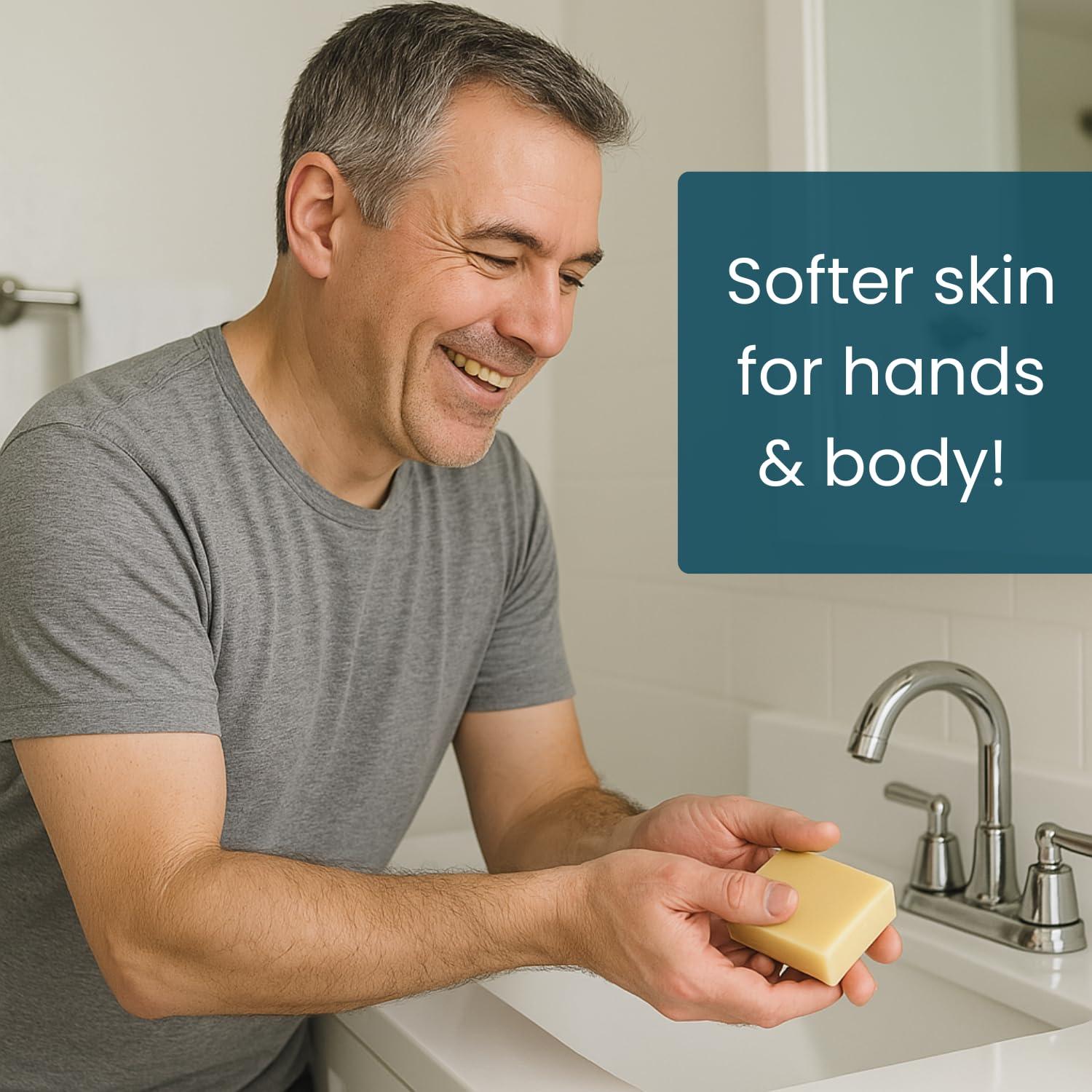 Jabón de Carbón Activado con Leche de Cabra 142g - Natural Premium