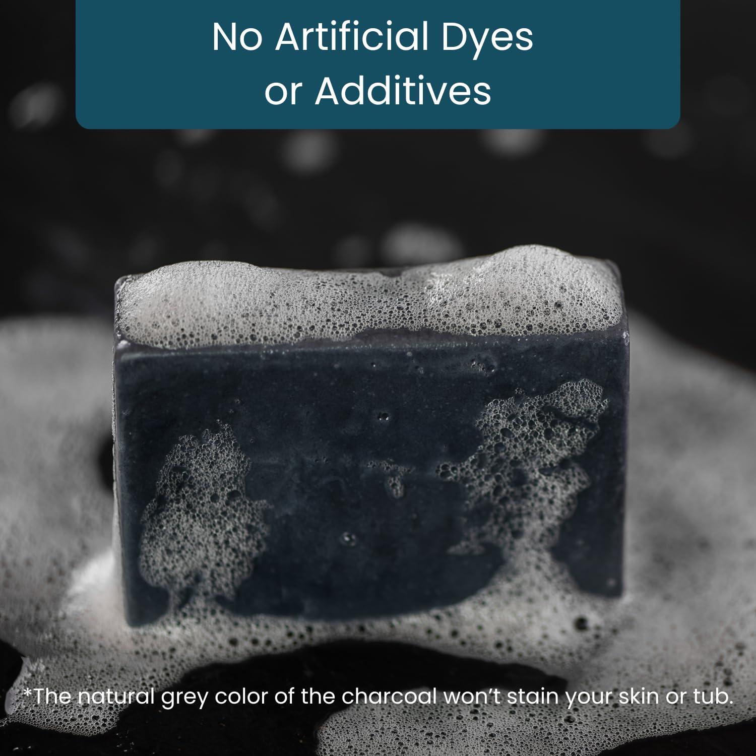 Jabón de Carbón Activado con Leche de Cabra 142g - Natural Premium