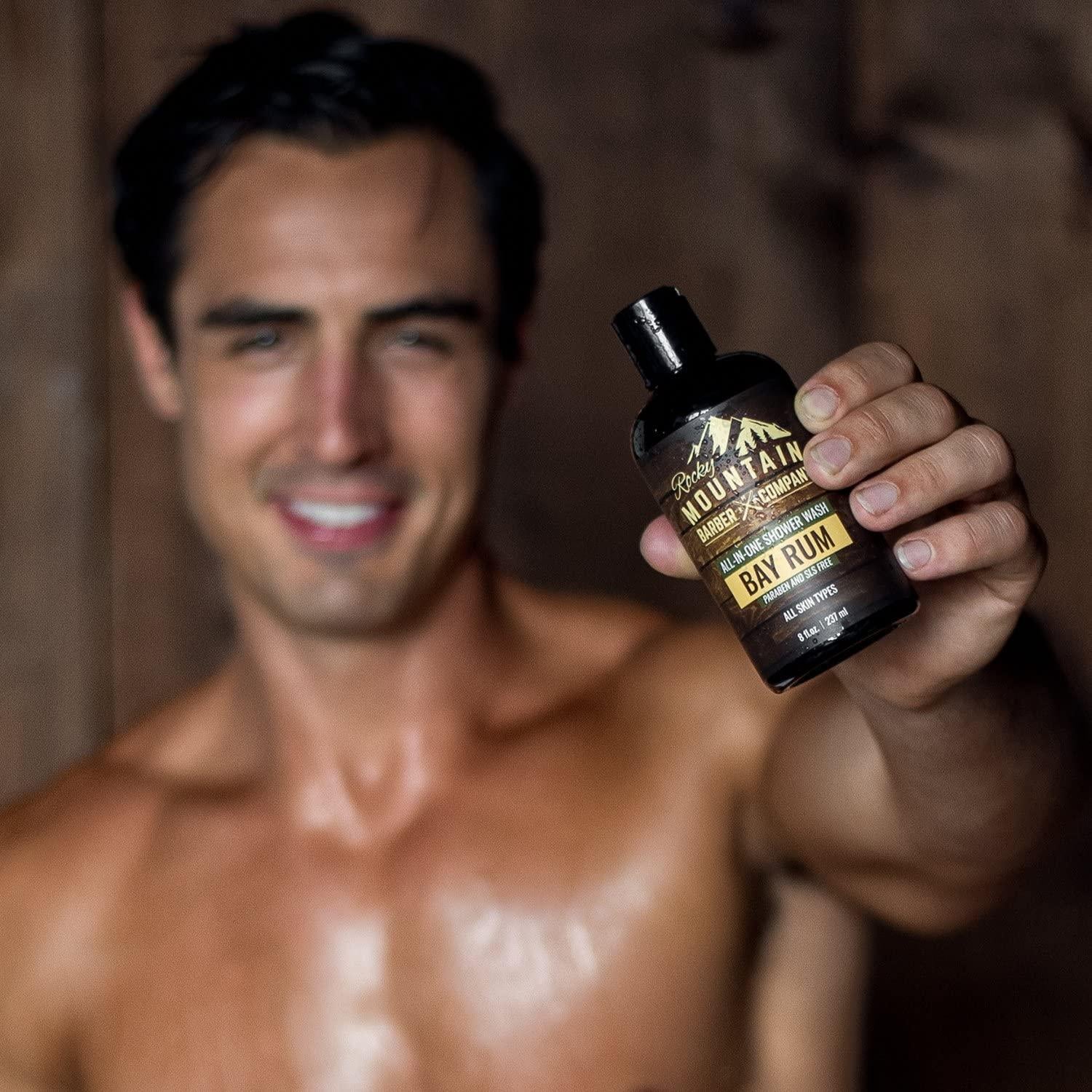 Gel de Ducha Todo-en-Uno Rocky Mountain 226.8 ml Bay Rum