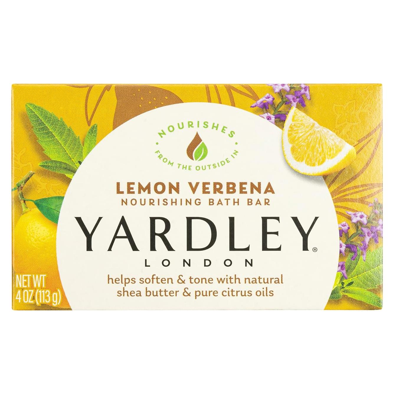 Barra de Baño Hidratante Yardley London Verbena de Limón 113g
